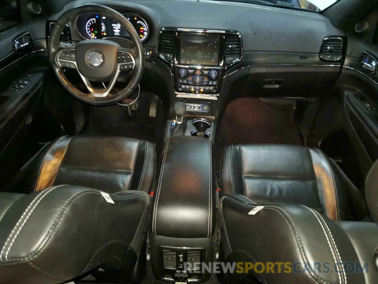 8 fotografías del automóvil dañado 1C4RJFBG9MC841613 JEEP GRAND CHER 2021