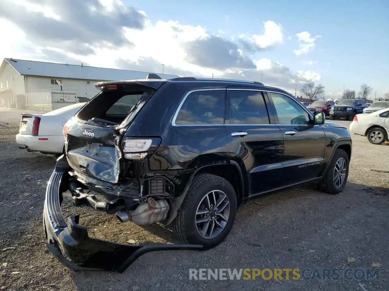 3 fotografías del automóvil dañado 1C4RJFBGXMC618786 JEEP GRAND CHER 2021