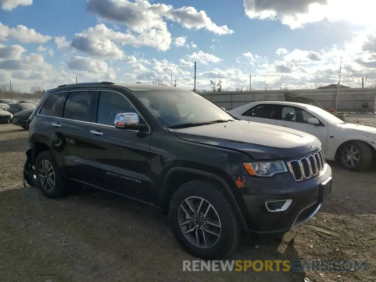 4 fotografías del automóvil dañado 1C4RJFBGXMC618786 JEEP GRAND CHER 2021