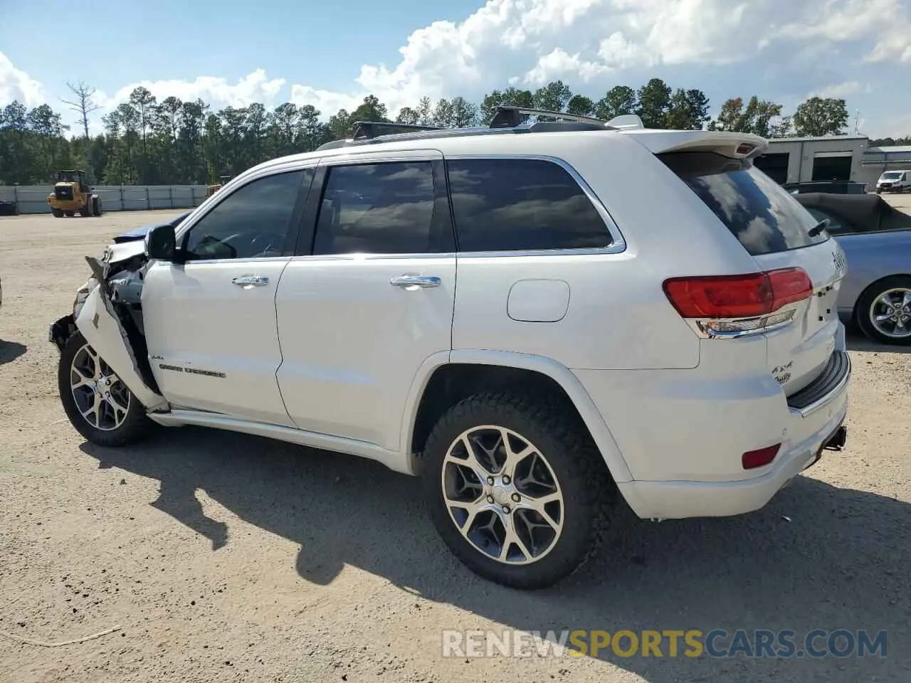2 fotografías del automóvil dañado 1C4RJFCG4MC619110 JEEP GRAND CHER 2021