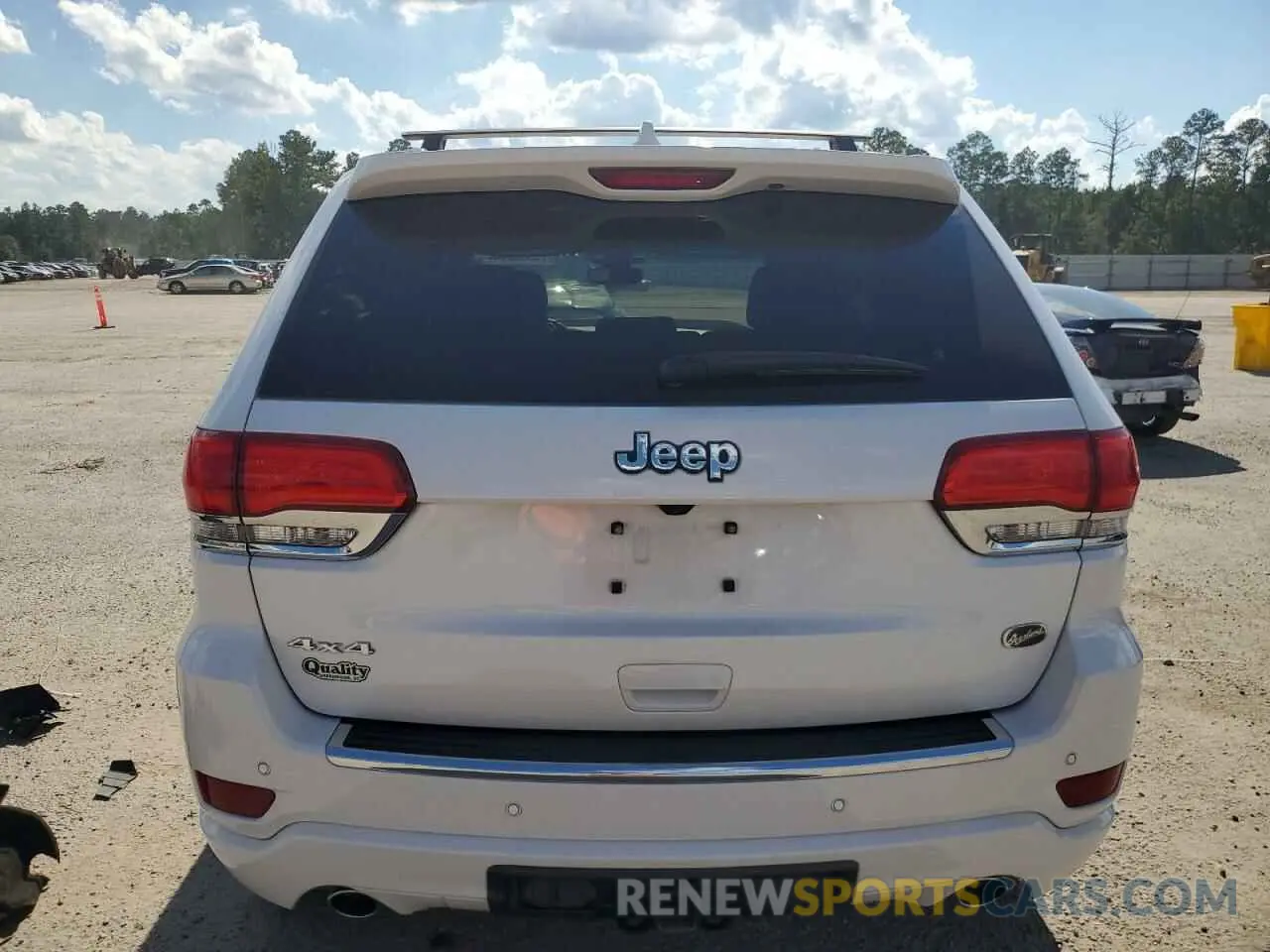 6 fotografías del automóvil dañado 1C4RJFCG4MC619110 JEEP GRAND CHER 2021