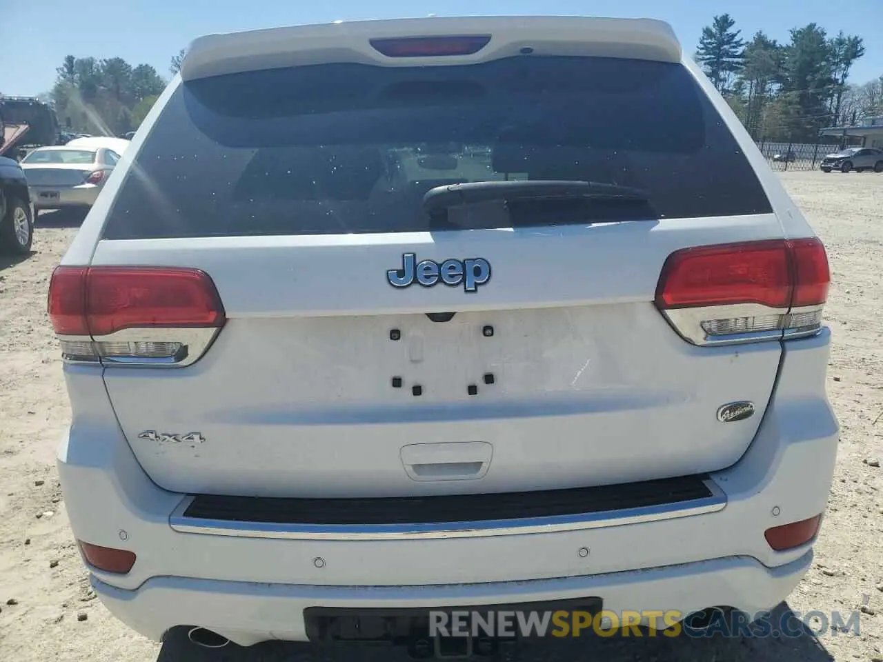 6 fotografías del automóvil dañado 1C4RJFCG7MC562577 JEEP GRAND CHER 2021