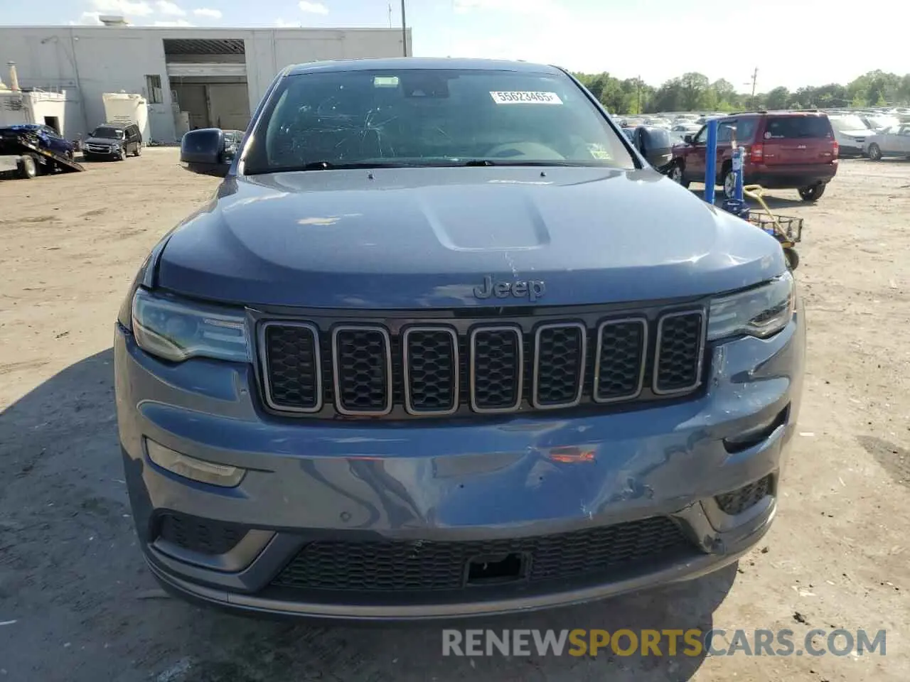 5 fotografías del automóvil dañado 1C4RJFCG8MC734941 JEEP GRAND CHER 2021