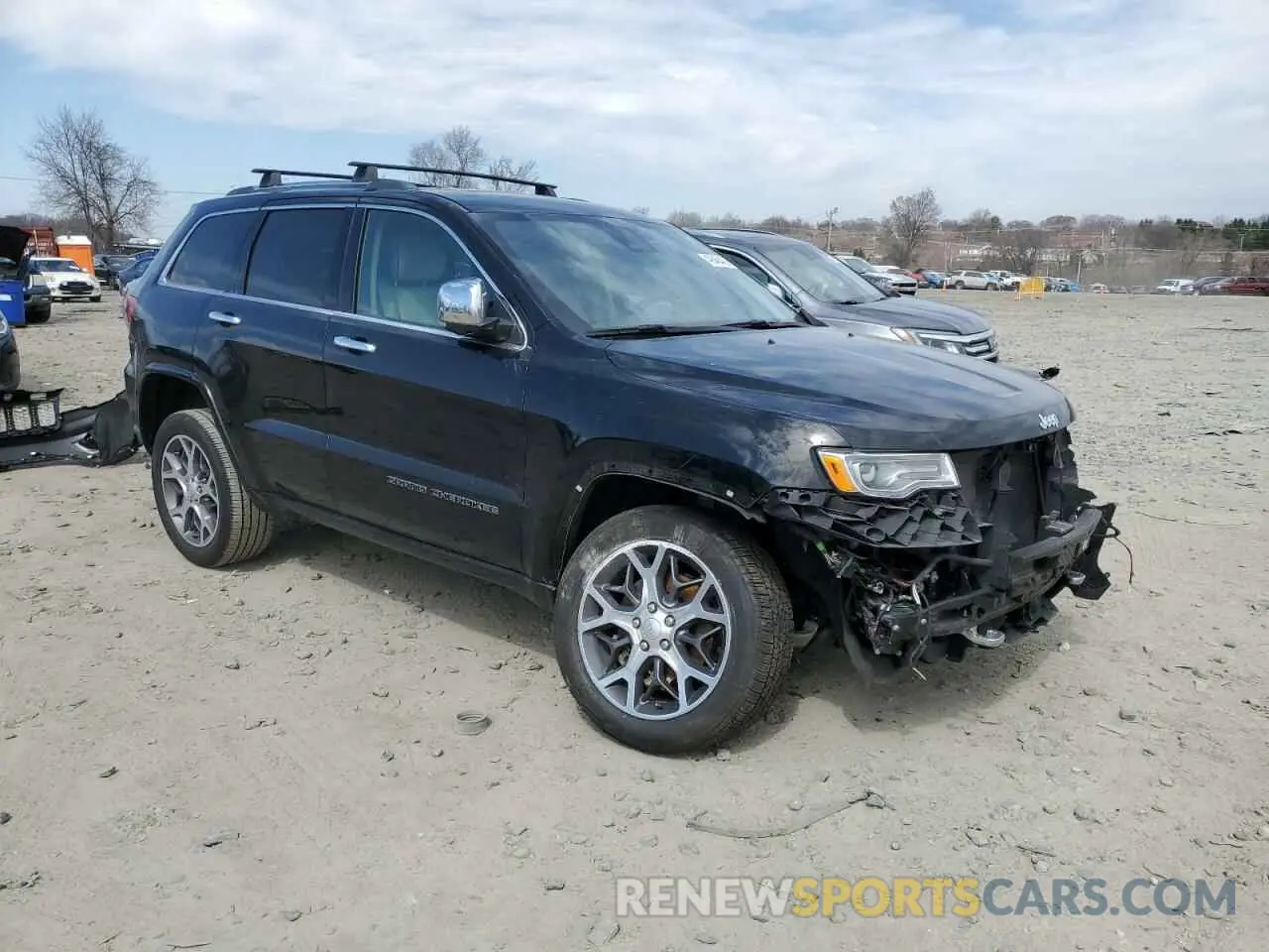 4 fotografías del automóvil dañado 1C4RJFCG9MC502820 JEEP GRAND CHER 2021