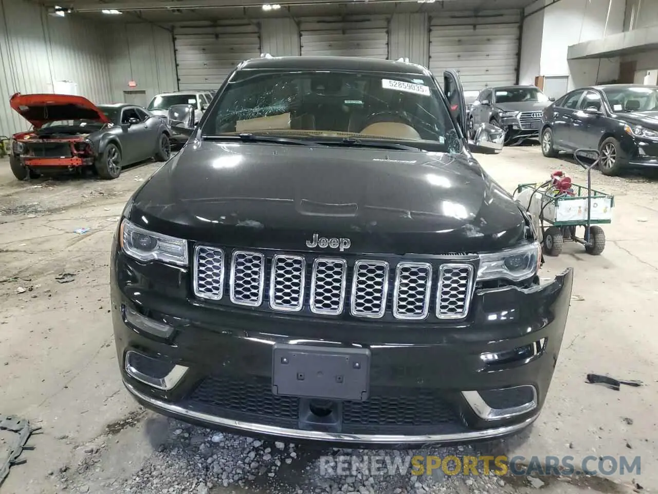 5 fotografías del automóvil dañado 1C4RJFJG9MC550546 JEEP GRAND CHER 2021