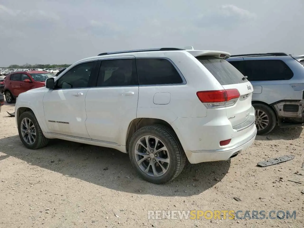 2 fotografías del automóvil dañado 1C4RJFJT4MC576842 JEEP GRAND CHER 2021