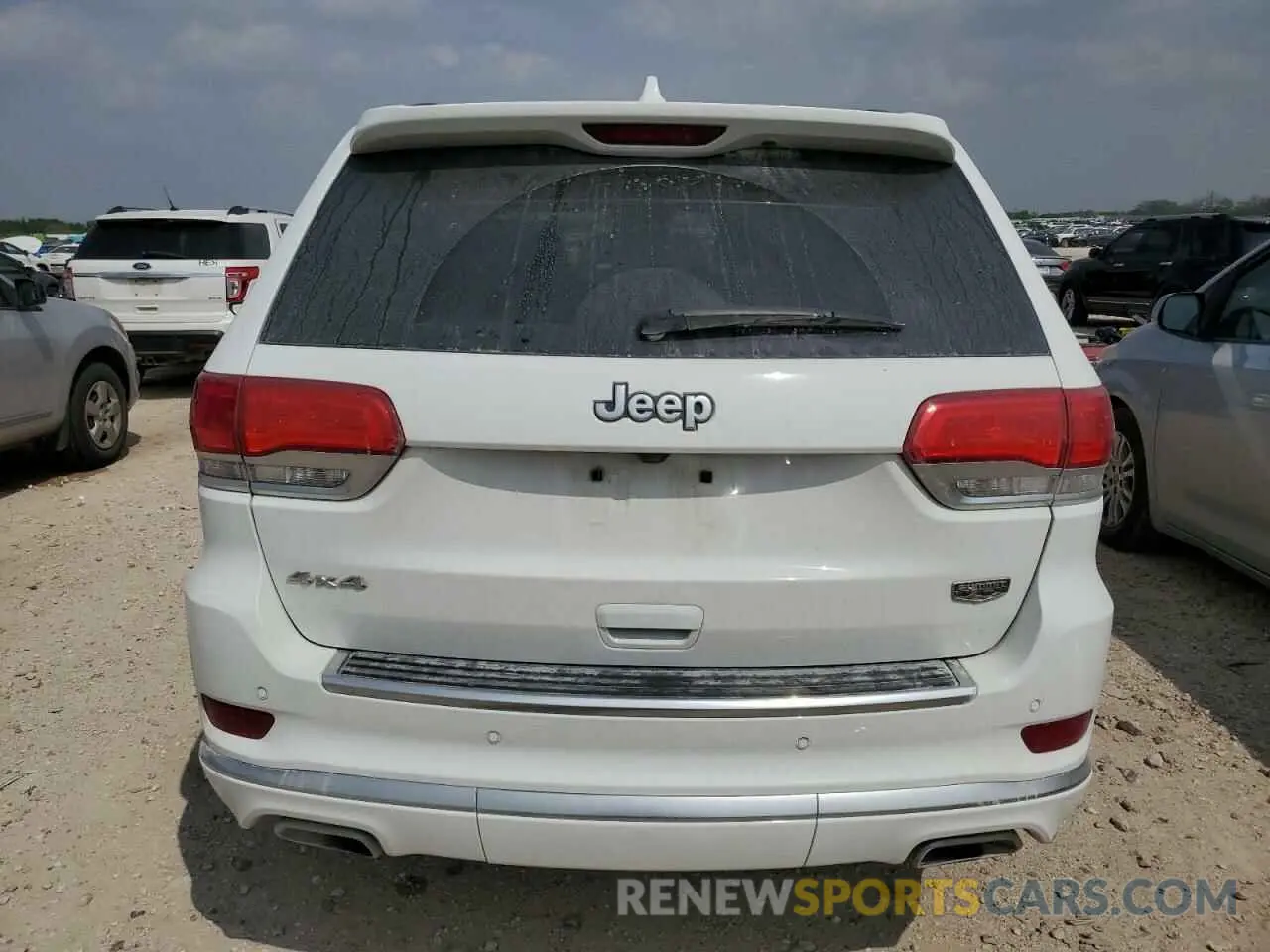 6 fotografías del automóvil dañado 1C4RJFJT4MC576842 JEEP GRAND CHER 2021