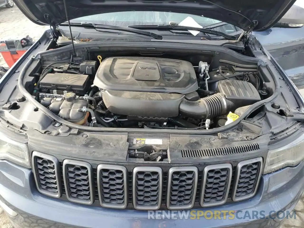 12 fotografías del automóvil dañado 1C4RJFLG0MC525273 JEEP GRAND CHER 2021