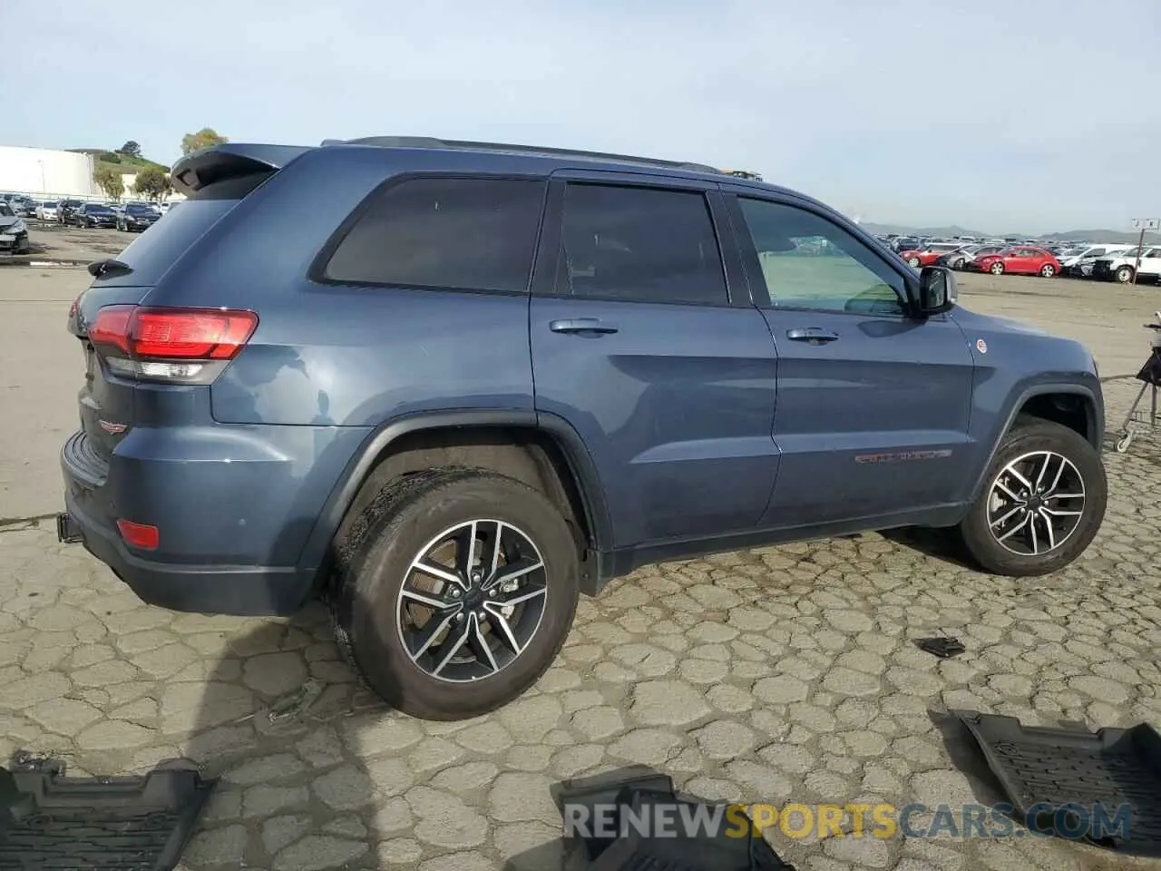 3 fotografías del automóvil dañado 1C4RJFLG0MC525273 JEEP GRAND CHER 2021