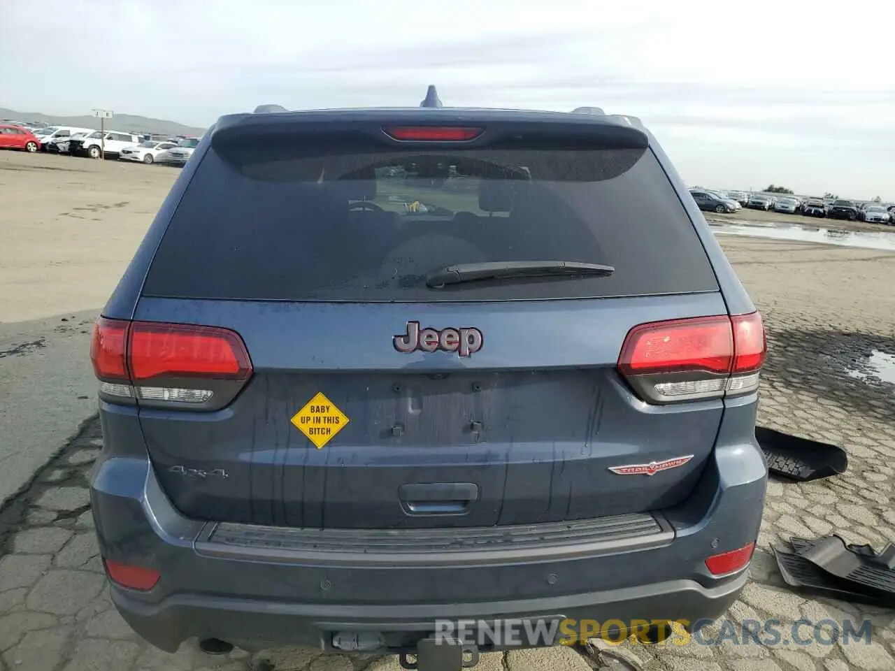 6 fotografías del automóvil dañado 1C4RJFLG0MC525273 JEEP GRAND CHER 2021