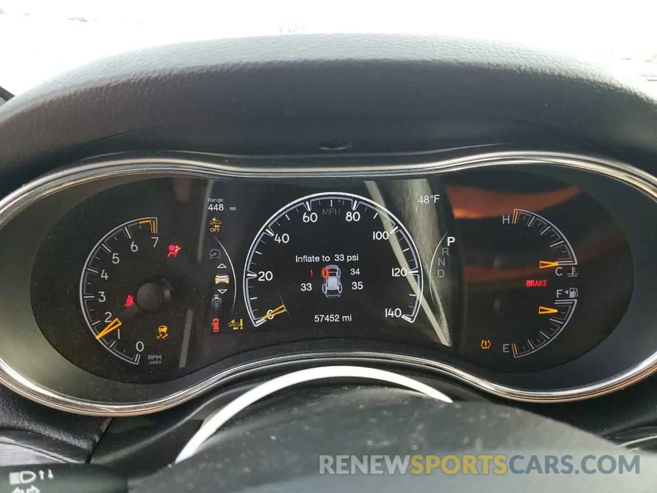 9 fotografías del automóvil dañado 1C4RJFLG0MC525273 JEEP GRAND CHER 2021