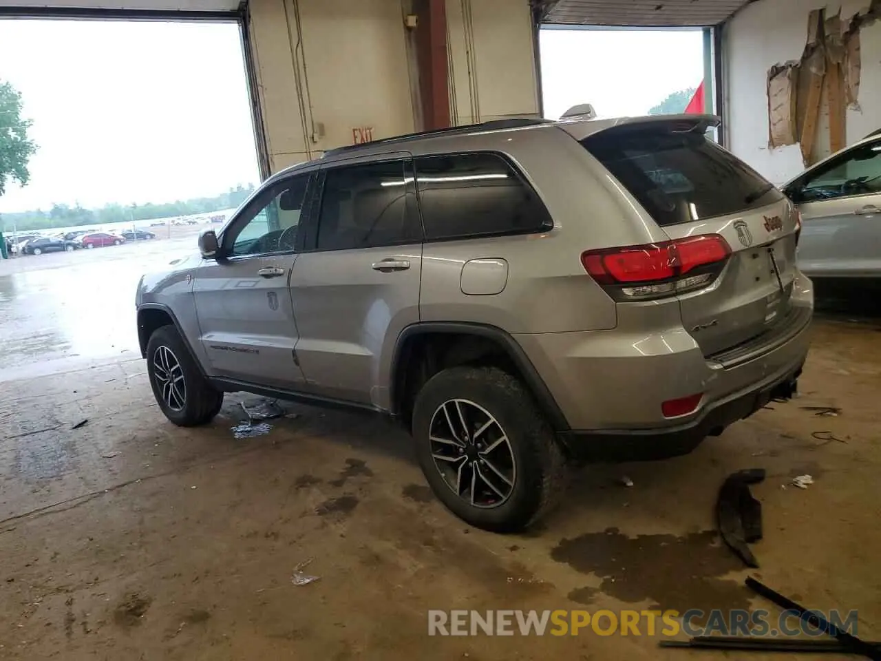 2 fotografías del automóvil dañado 1C4RJFLG1MC814937 JEEP GRAND CHER 2021
