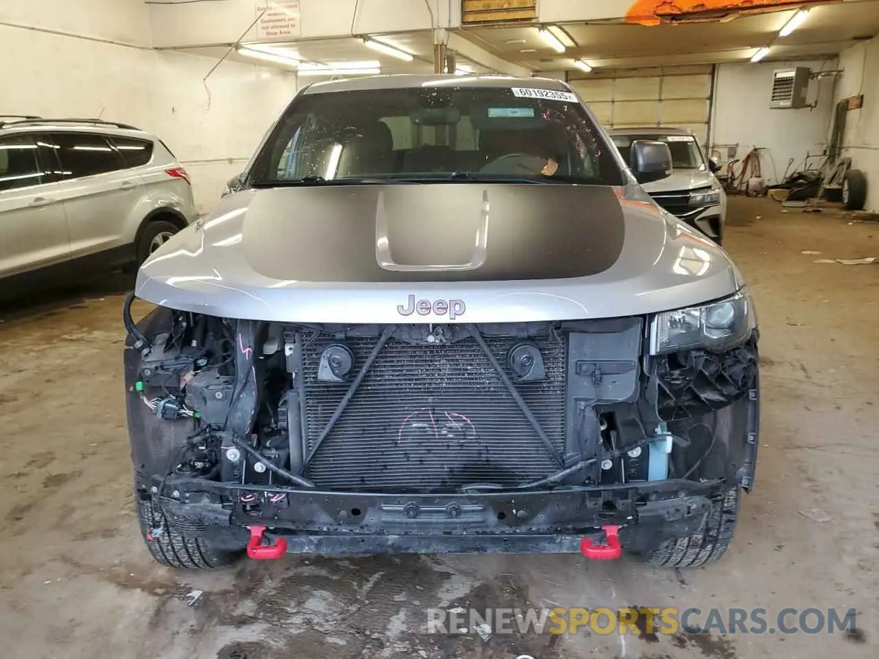 5 fotografías del automóvil dañado 1C4RJFLG1MC814937 JEEP GRAND CHER 2021
