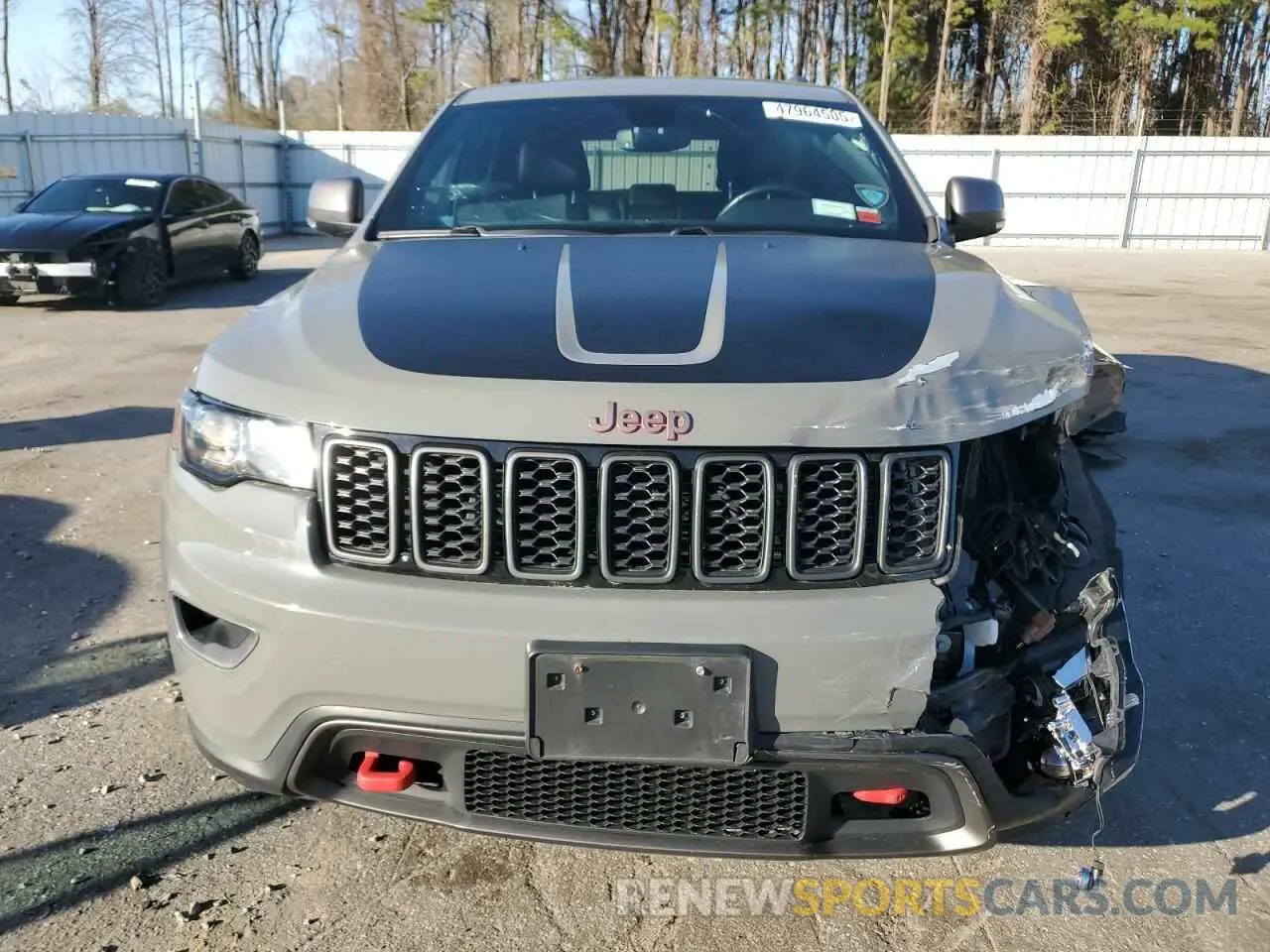 5 fotografías del automóvil dañado 1C4RJFLG4MC583631 JEEP GRAND CHER 2021