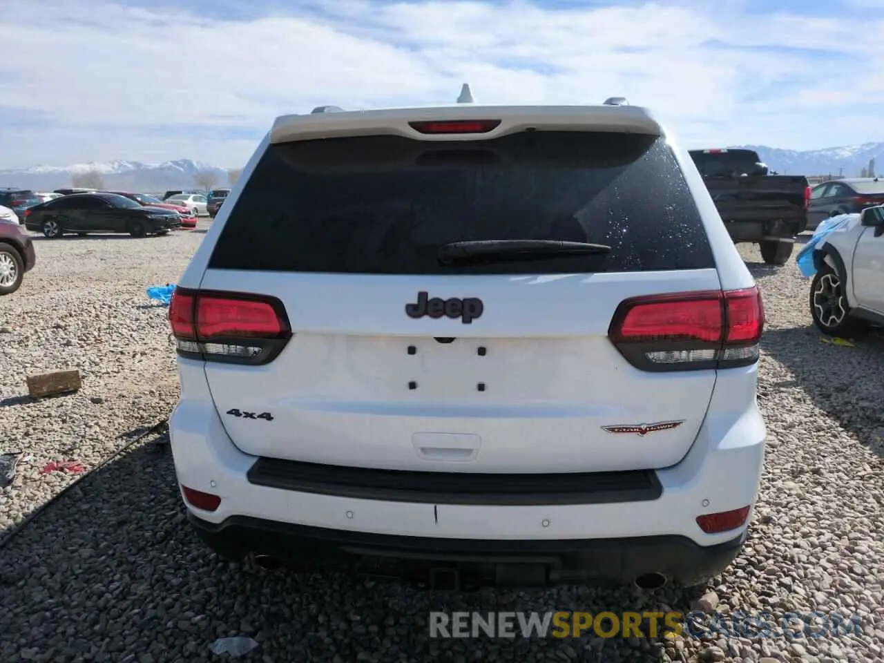 6 fotografías del automóvil dañado 1C4RJFLG4MC703945 JEEP GRAND CHER 2021