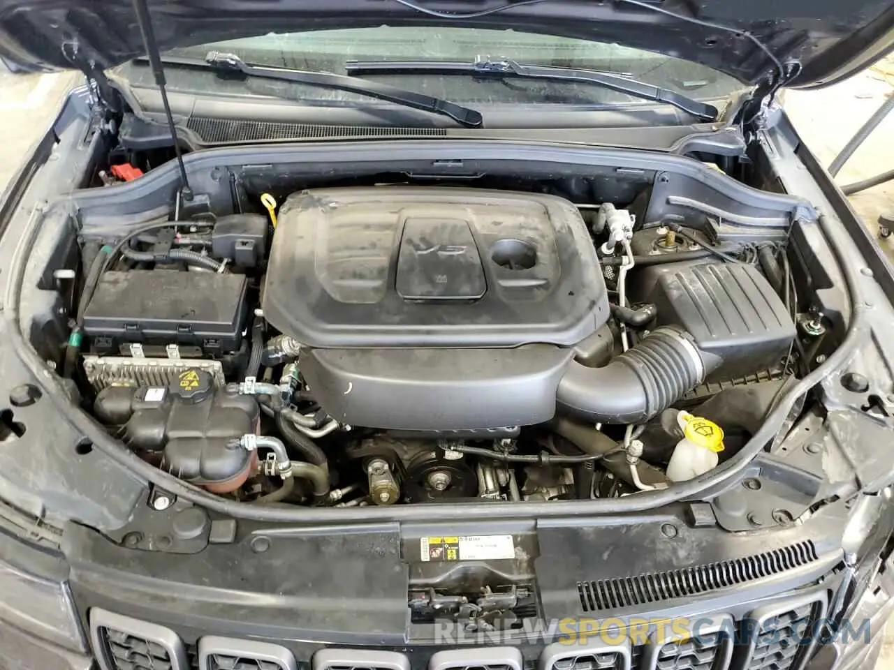 11 fotografías del automóvil dañado 1C4RJFLG5MC581256 JEEP GRAND CHER 2021