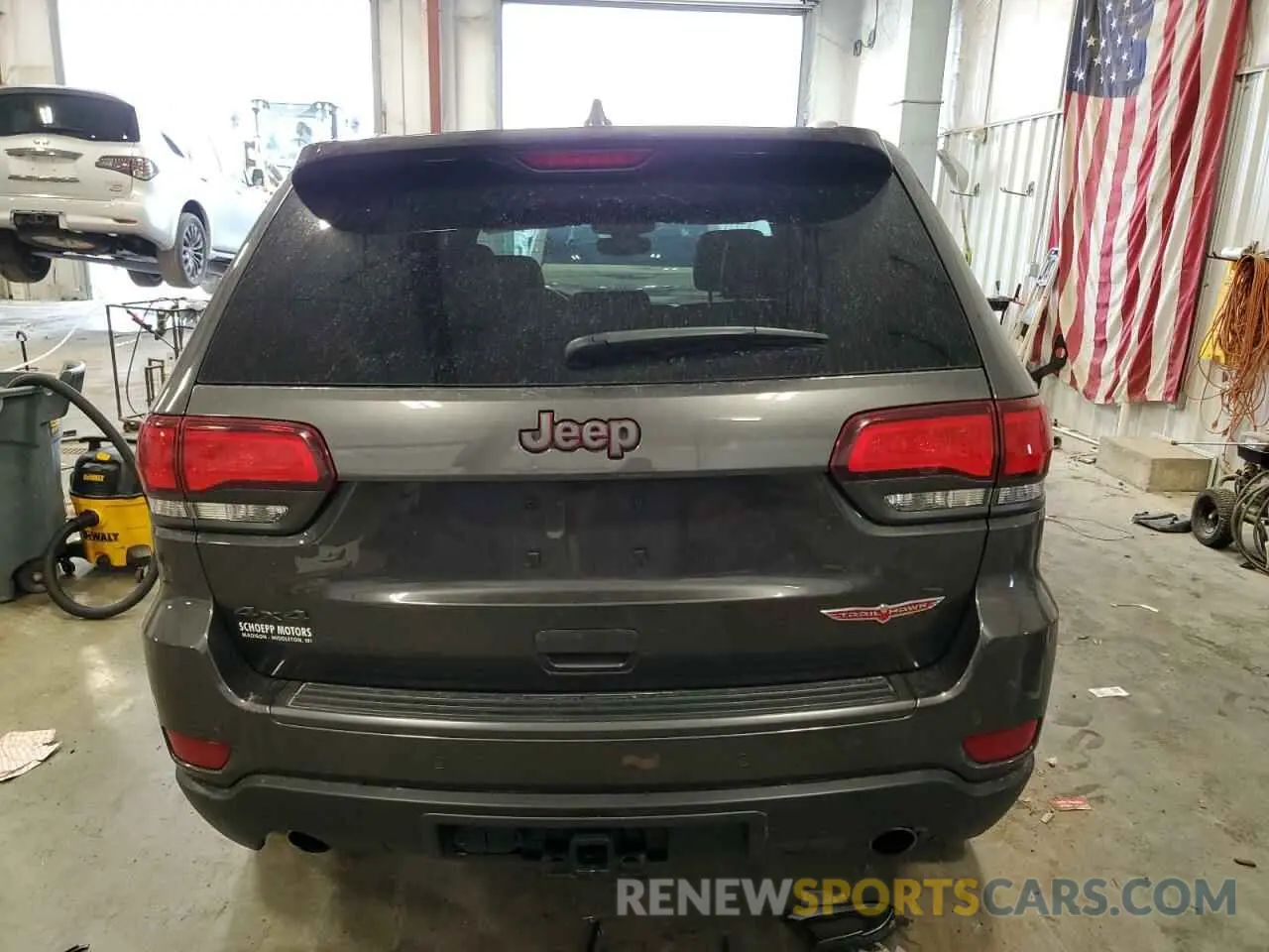 6 fotografías del automóvil dañado 1C4RJFLG5MC581256 JEEP GRAND CHER 2021