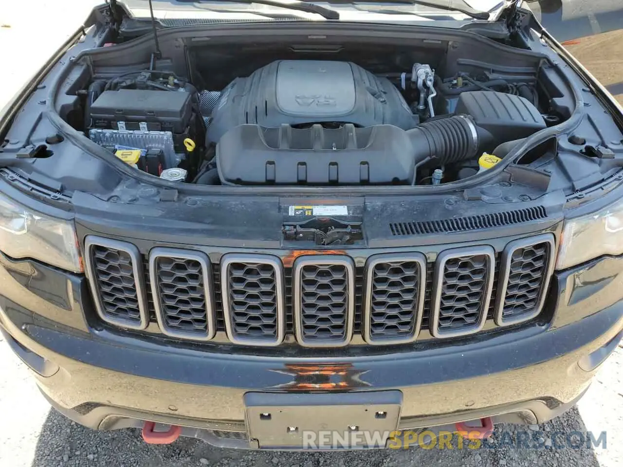 12 fotografías del automóvil dañado 1C4RJFLT8MC587789 JEEP GRAND CHER 2021