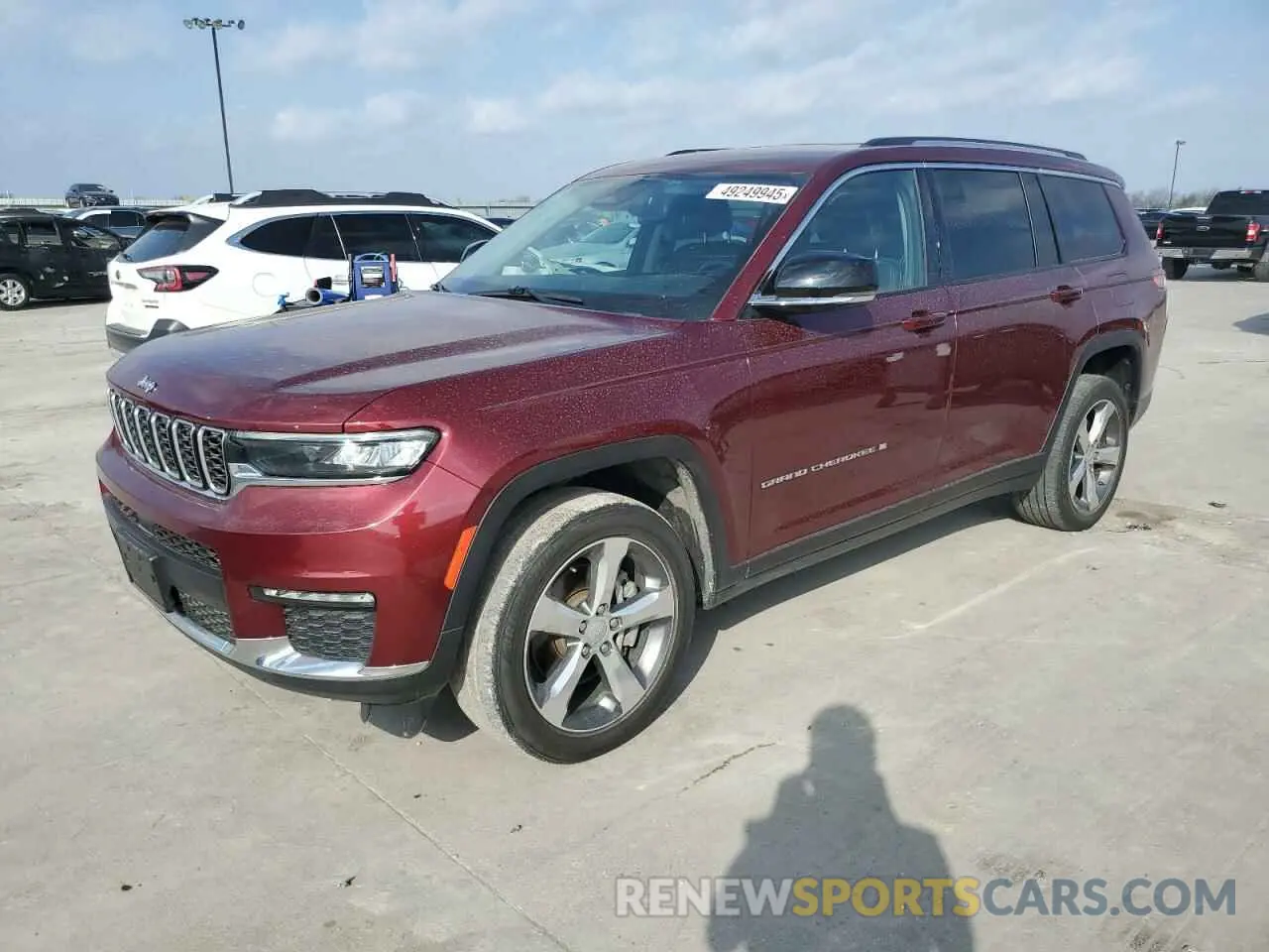 1 fotografías del automóvil dañado 1C4RJJBG2M8195675 JEEP GRAND CHER 2021