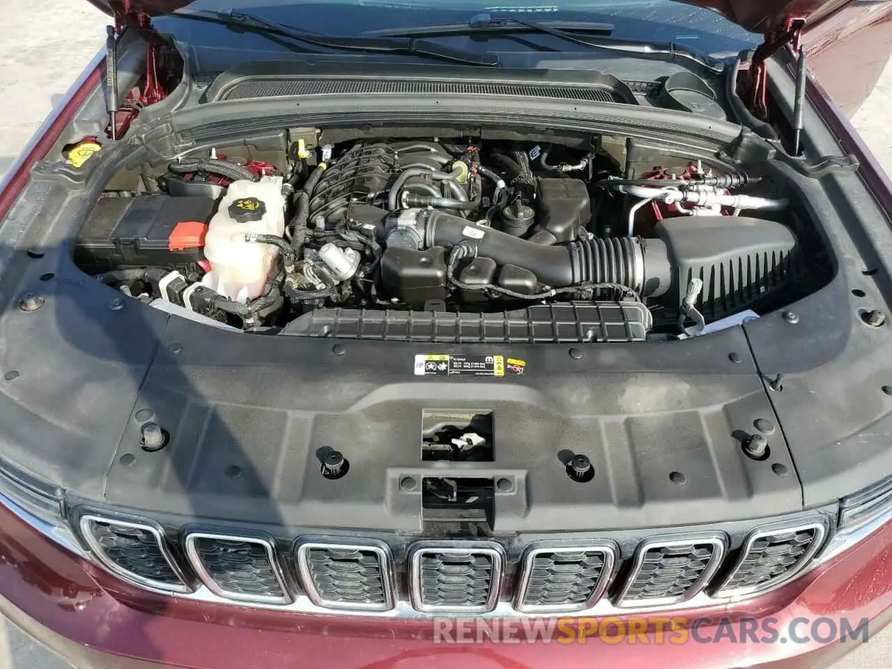 12 fotografías del automóvil dañado 1C4RJJBG2M8195675 JEEP GRAND CHER 2021