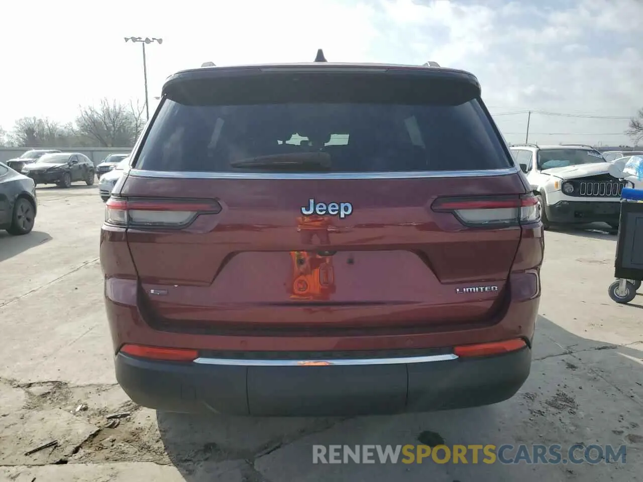 6 fotografías del automóvil dañado 1C4RJJBG2M8195675 JEEP GRAND CHER 2021