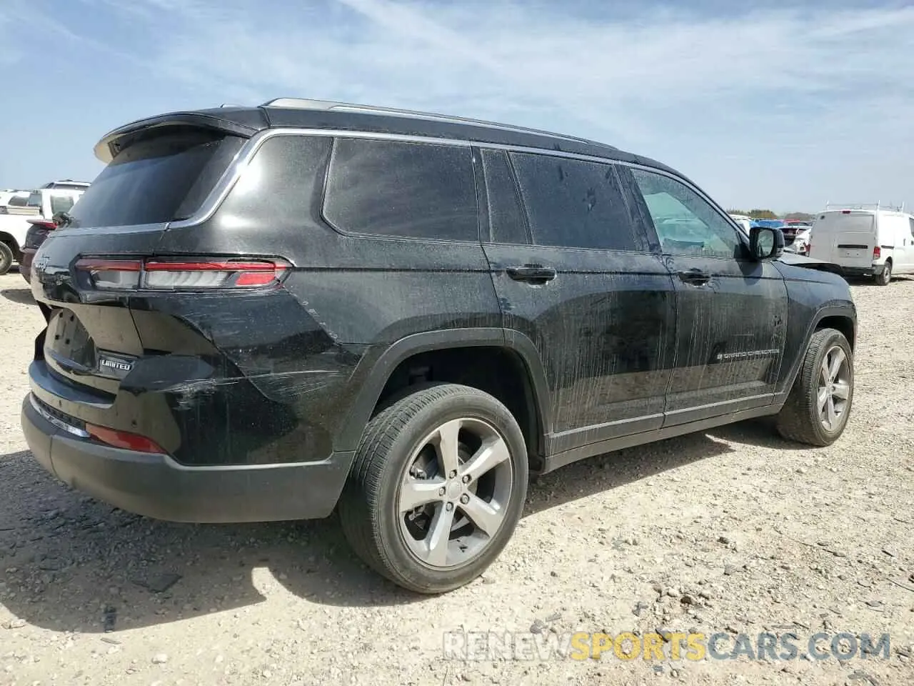 3 fotografías del automóvil dañado 1C4RJJBG3M8114764 JEEP GRAND CHER 2021