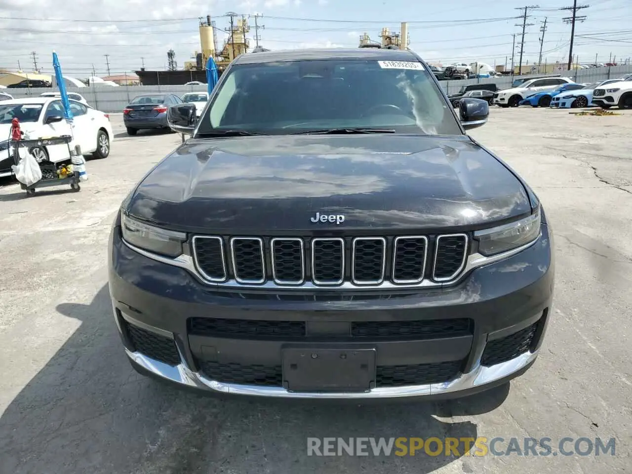 5 fotografías del automóvil dañado 1C4RJJBG5M8175694 JEEP GRAND CHER 2021