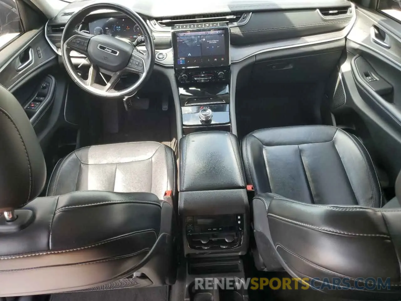 8 fotografías del automóvil dañado 1C4RJJBG5M8175694 JEEP GRAND CHER 2021