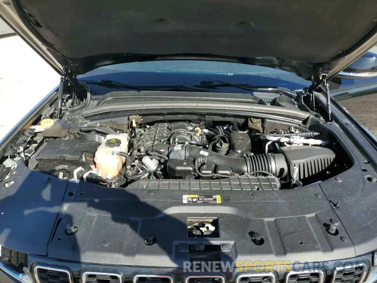 12 fotografías del automóvil dañado 1C4RJJBGXM8116558 JEEP GRAND CHER 2021