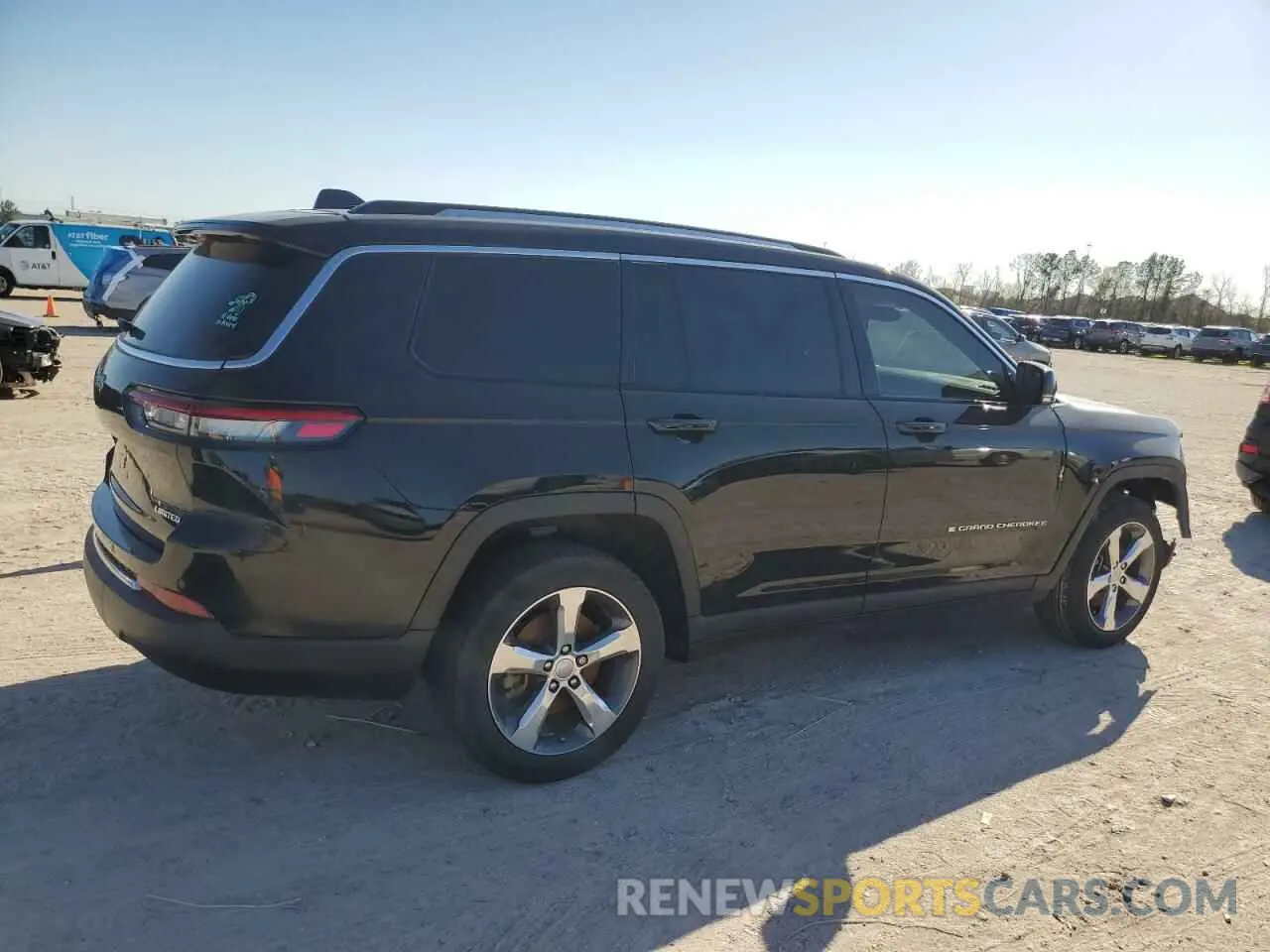 3 fotografías del automóvil dañado 1C4RJJBGXM8116558 JEEP GRAND CHER 2021