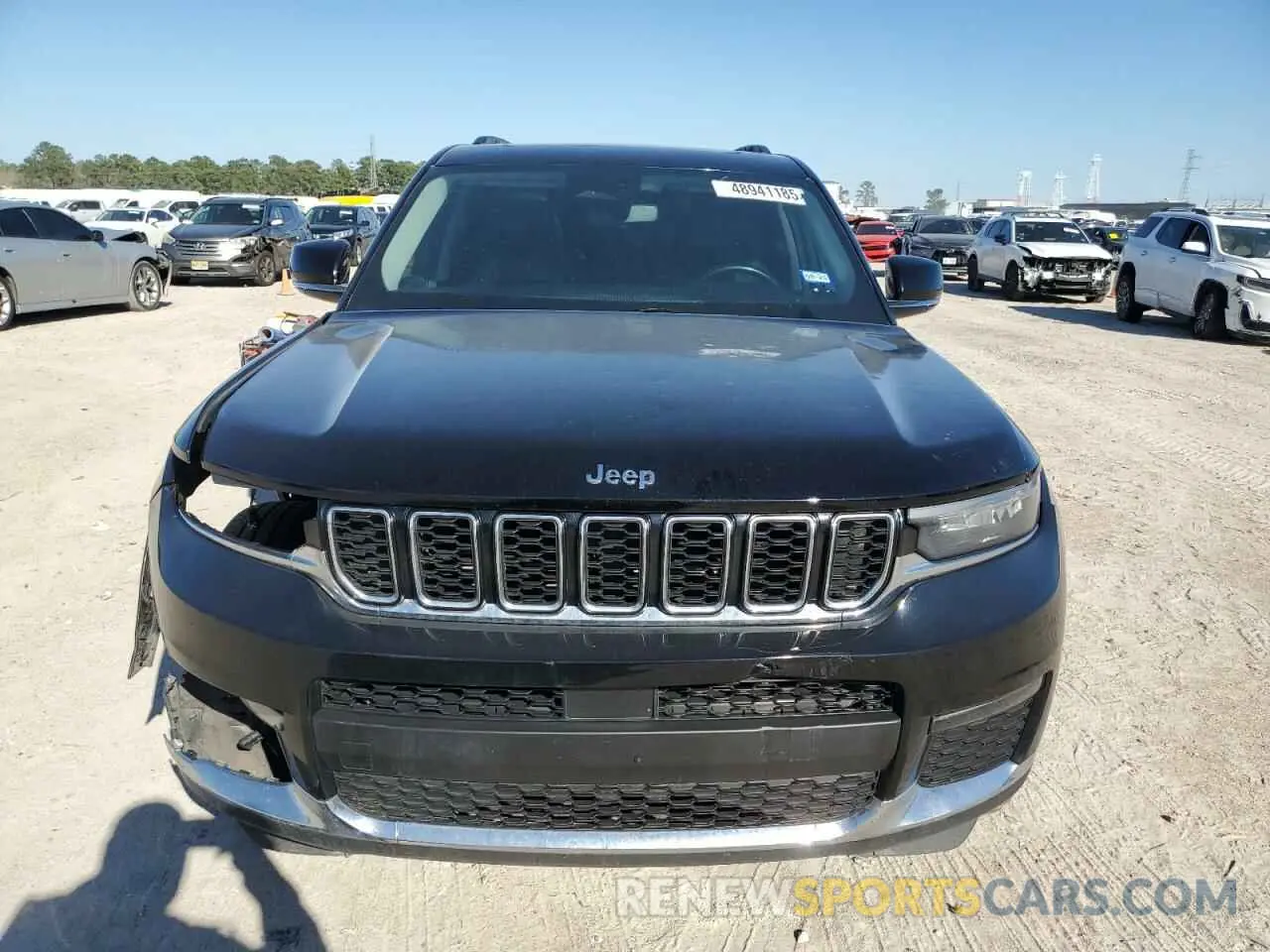 5 fotografías del automóvil dañado 1C4RJJBGXM8116558 JEEP GRAND CHER 2021