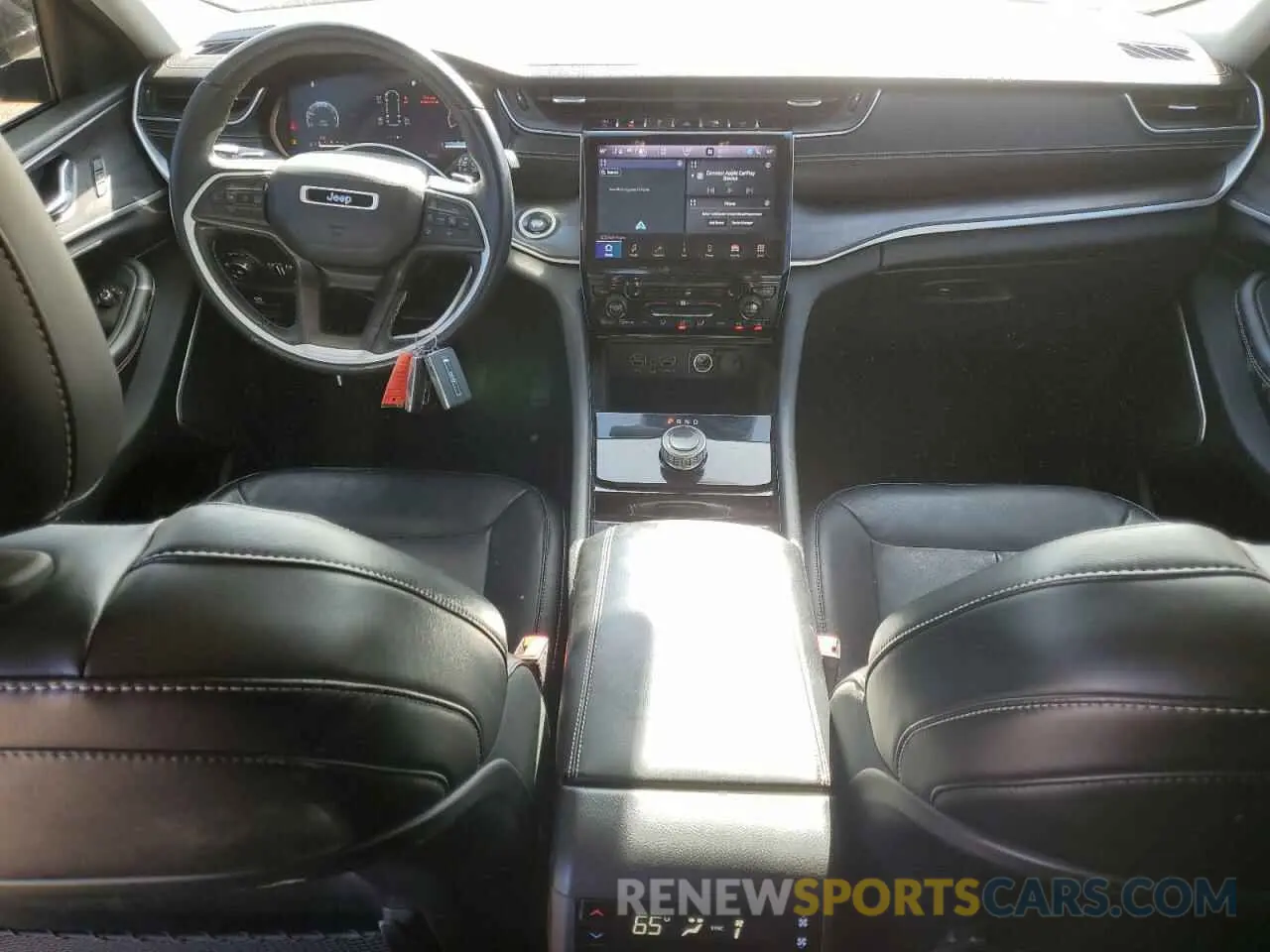 8 fotografías del automóvil dañado 1C4RJJBGXM8116558 JEEP GRAND CHER 2021