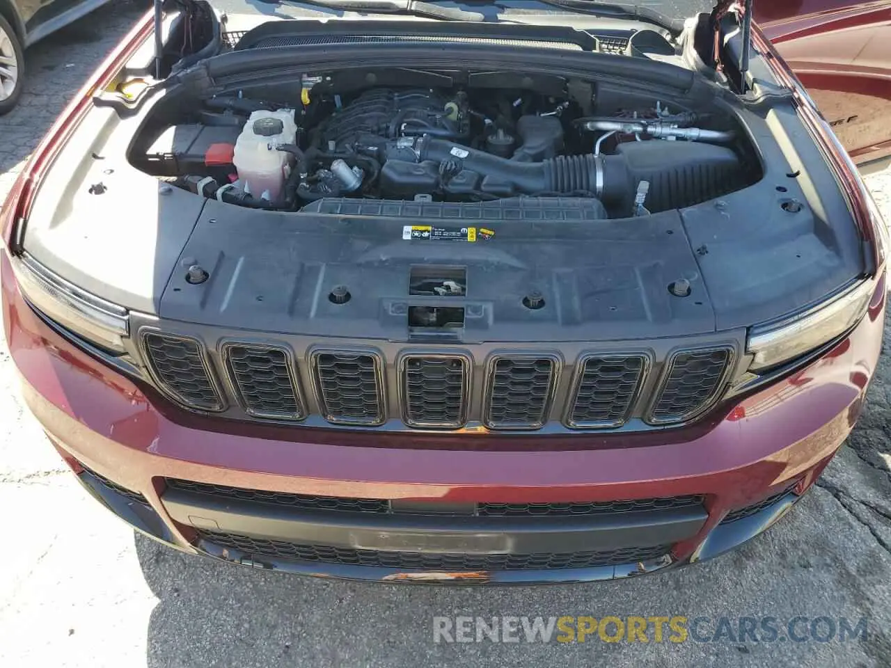 12 fotografías del automóvil dañado 1C4RJKAG1M8201036 JEEP GRAND CHER 2021
