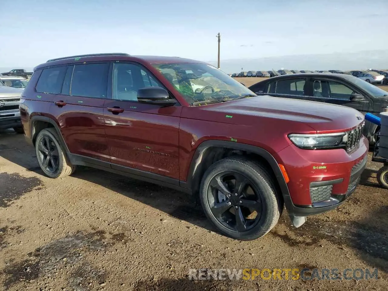 4 fotografías del automóvil dañado 1C4RJKAG2M8156530 JEEP GRAND CHER 2021