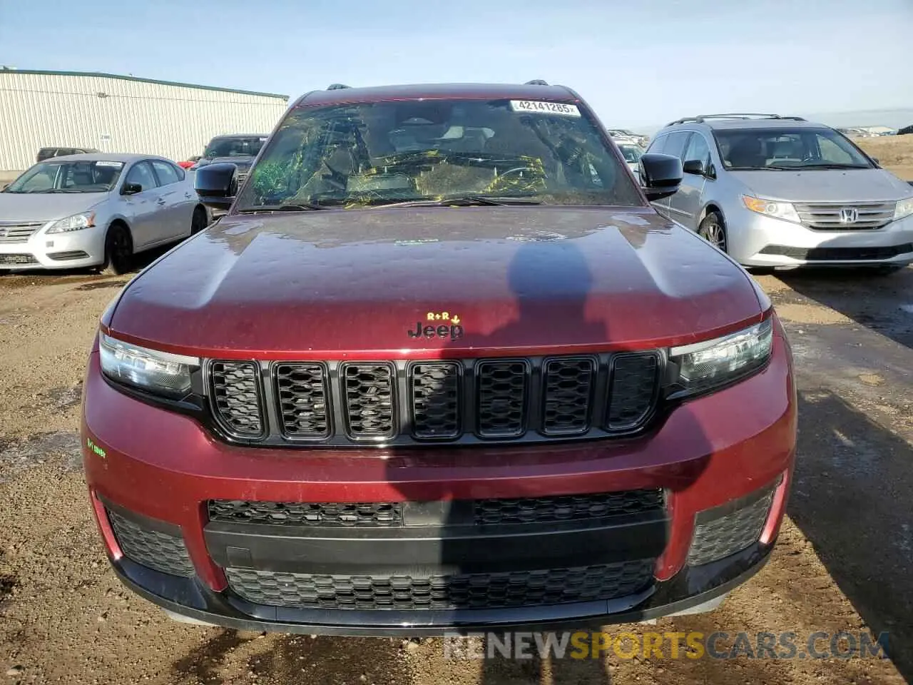 5 fotografías del automóvil dañado 1C4RJKAG2M8156530 JEEP GRAND CHER 2021