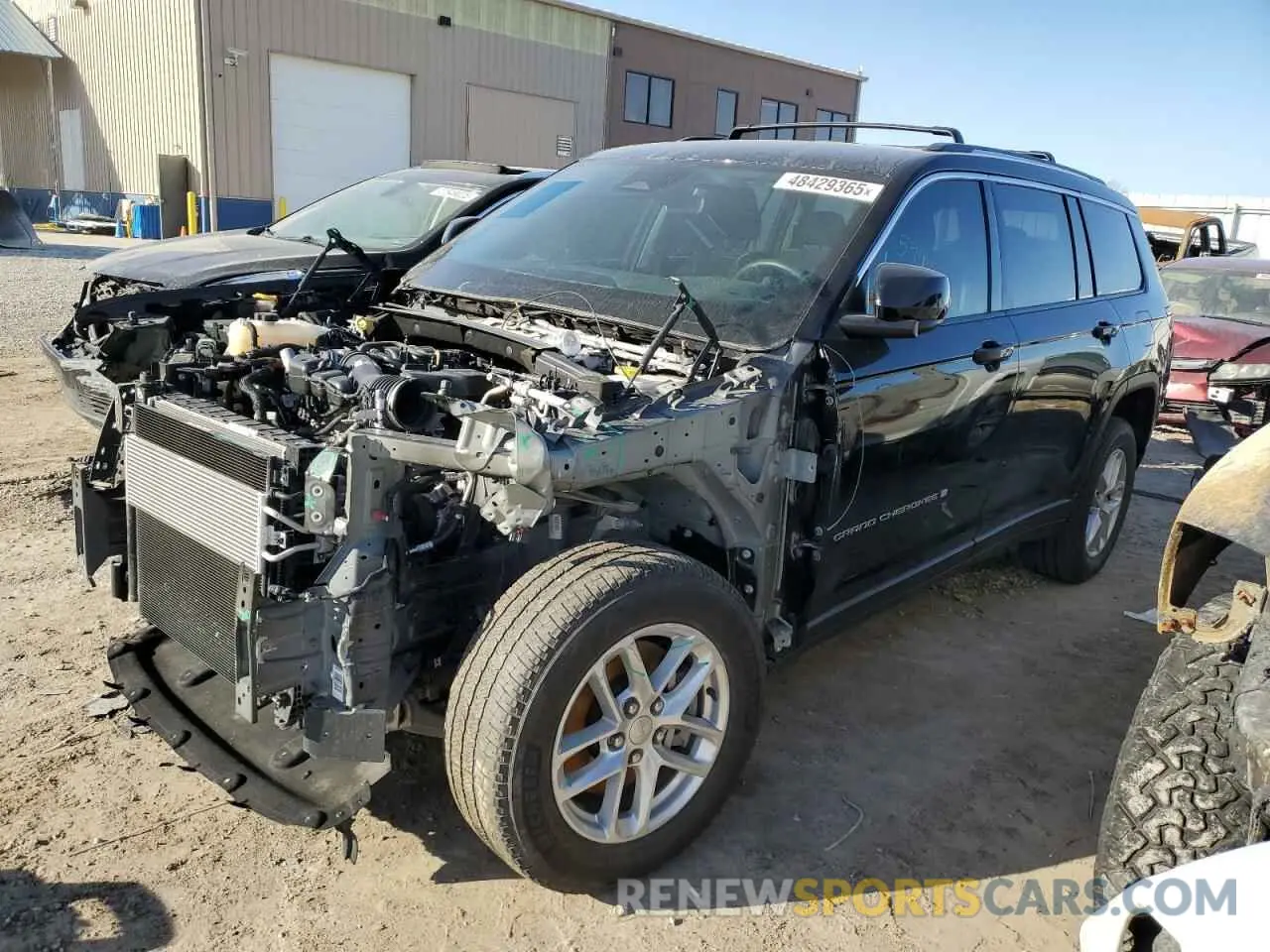 1 fotografías del automóvil dañado 1C4RJKAG5M8154691 JEEP GRAND CHER 2021
