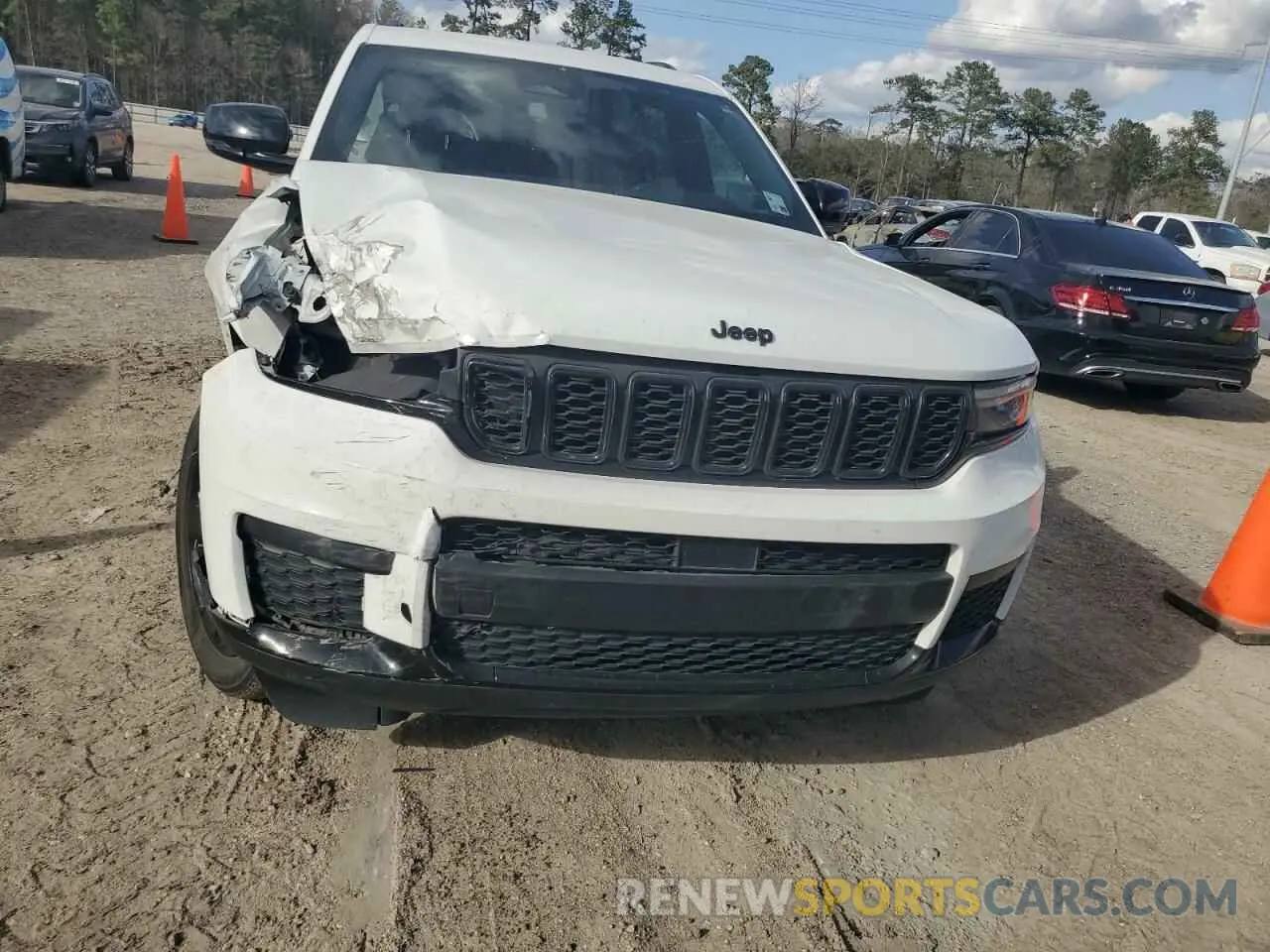 5 fotografías del automóvil dañado 1C4RJKAG5M8162502 JEEP GRAND CHER 2021