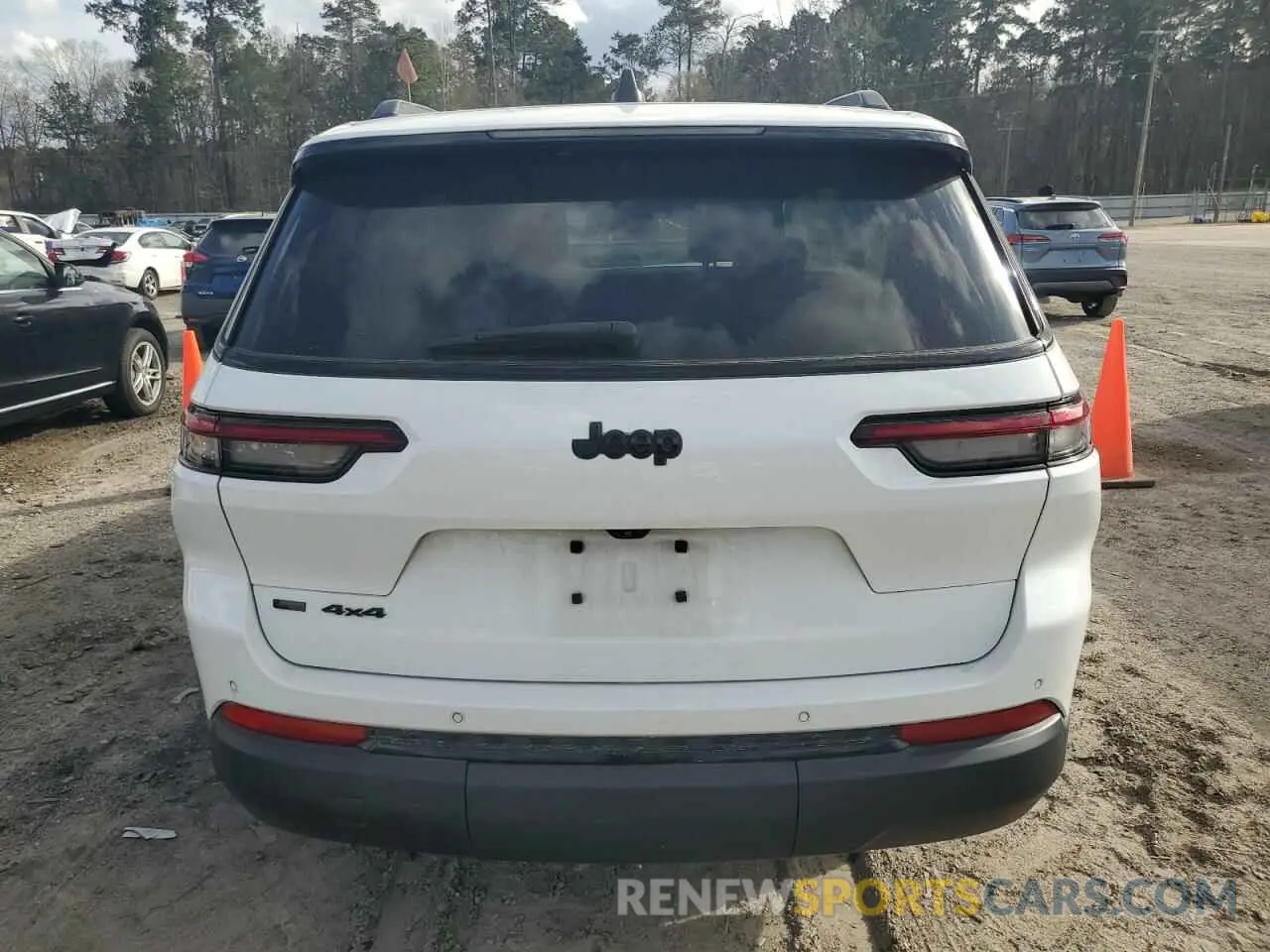 6 fotografías del automóvil dañado 1C4RJKAG5M8162502 JEEP GRAND CHER 2021