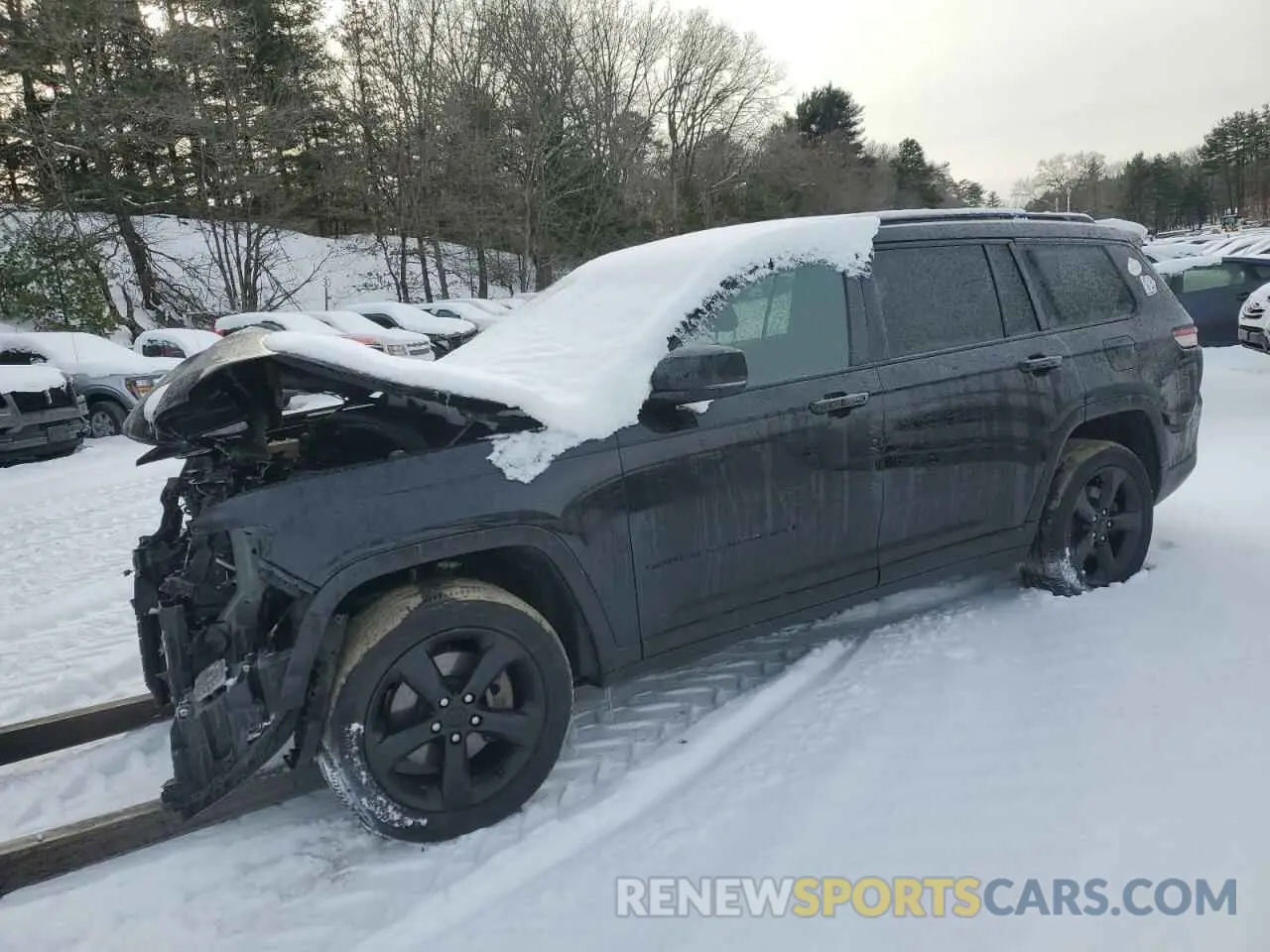1 fotografías del automóvil dañado 1C4RJKAG7M8201980 JEEP GRAND CHER 2021