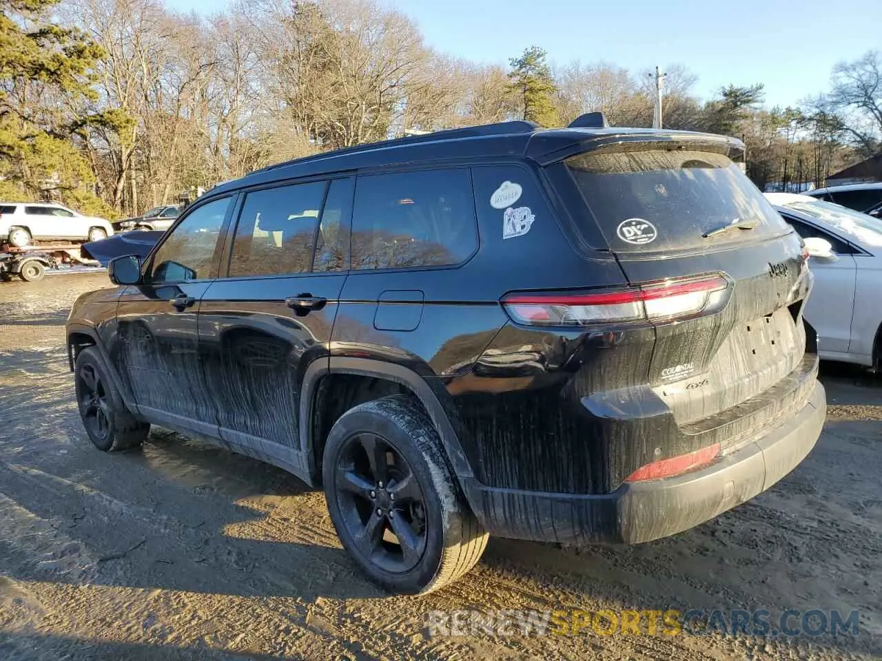 2 fotografías del automóvil dañado 1C4RJKAG7M8201980 JEEP GRAND CHER 2021