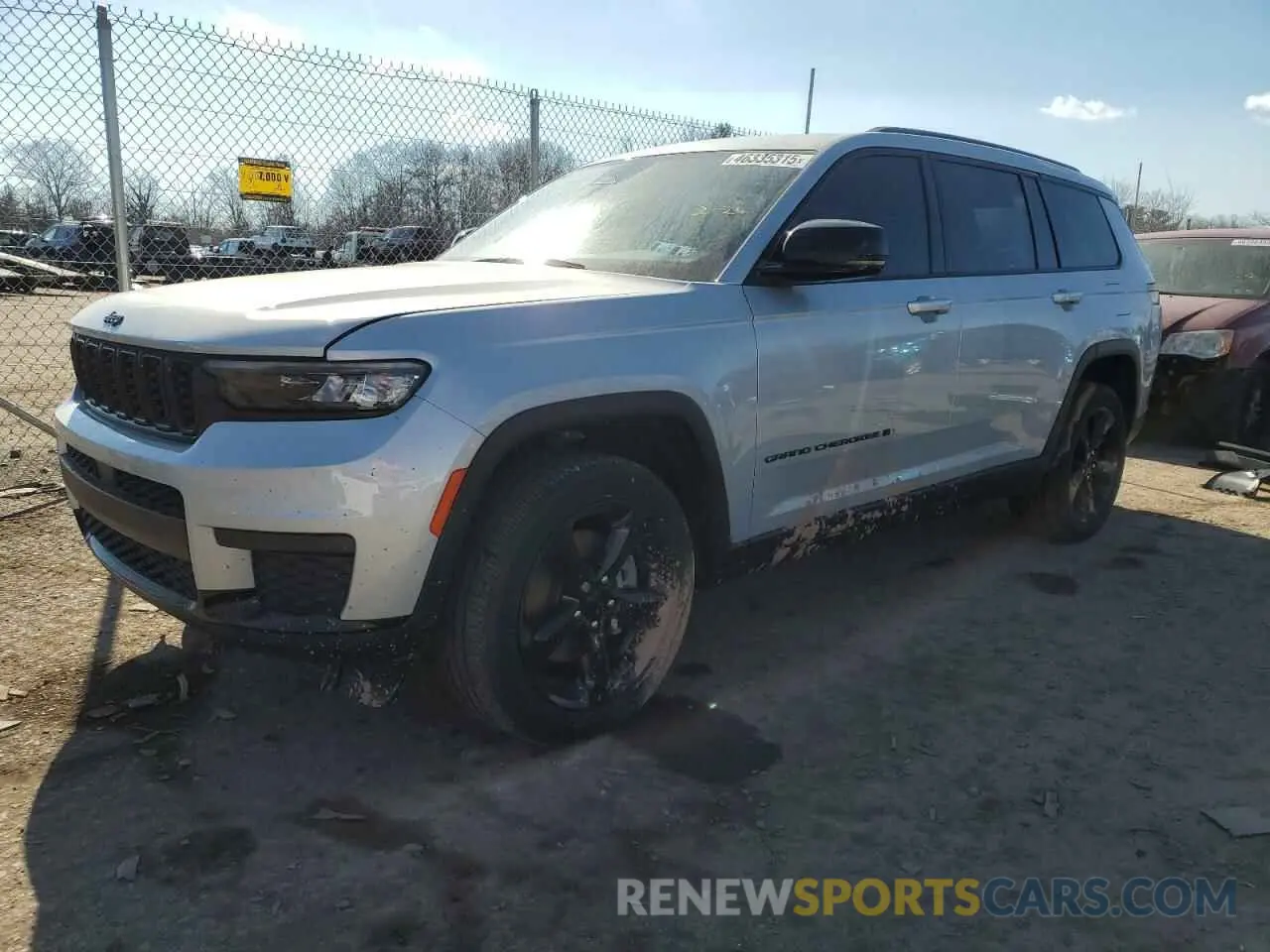 1 fotografías del automóvil dañado 1C4RJKAGXM8156100 JEEP GRAND CHER 2021