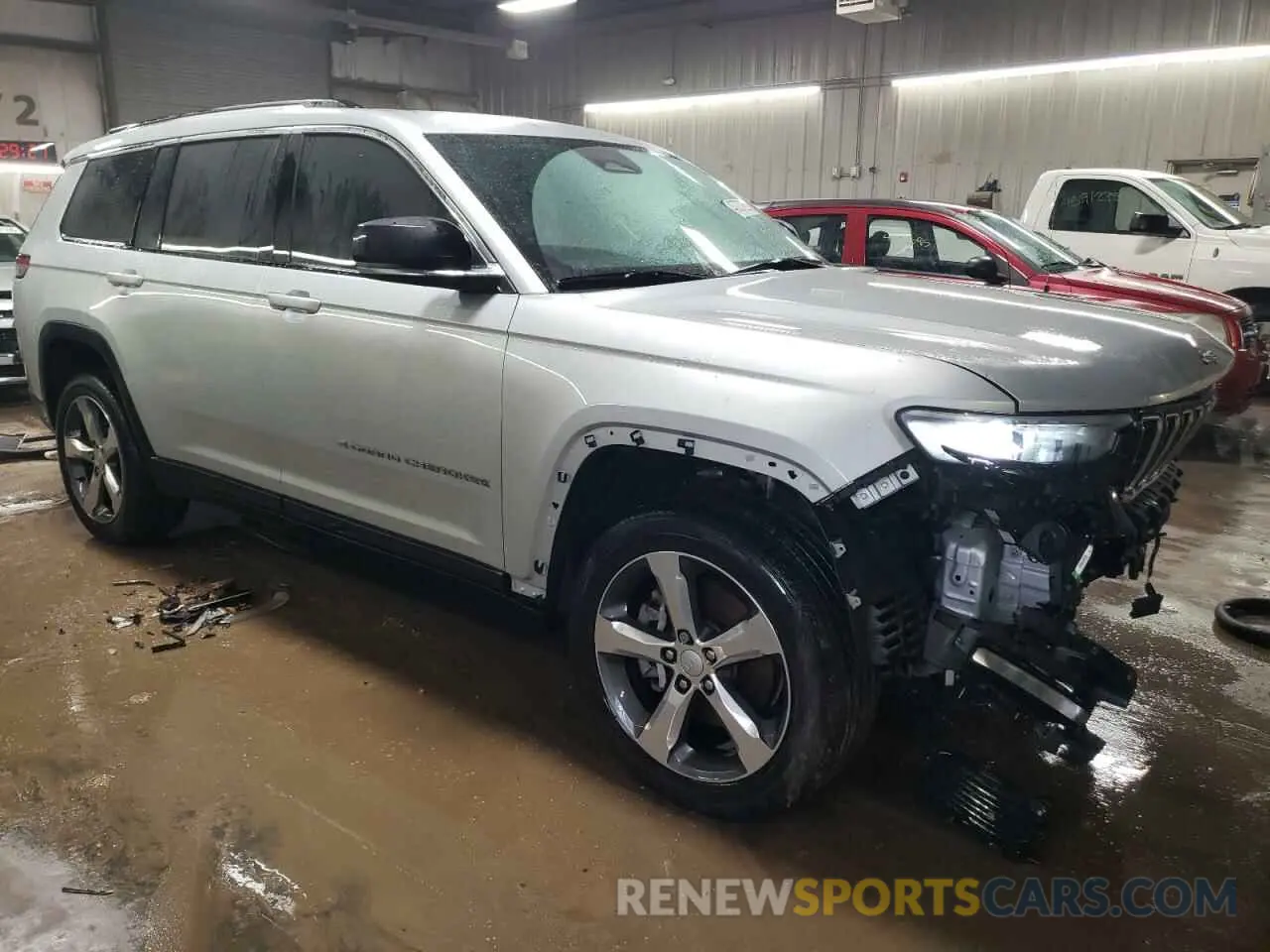 4 fotografías del automóvil dañado 1C4RJKBG0M8124805 JEEP GRAND CHER 2021