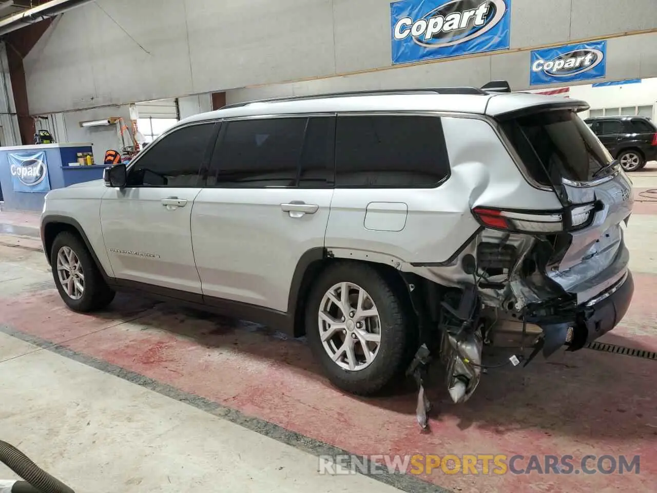 2 fotografías del automóvil dañado 1C4RJKBG0M8130202 JEEP GRAND CHER 2021