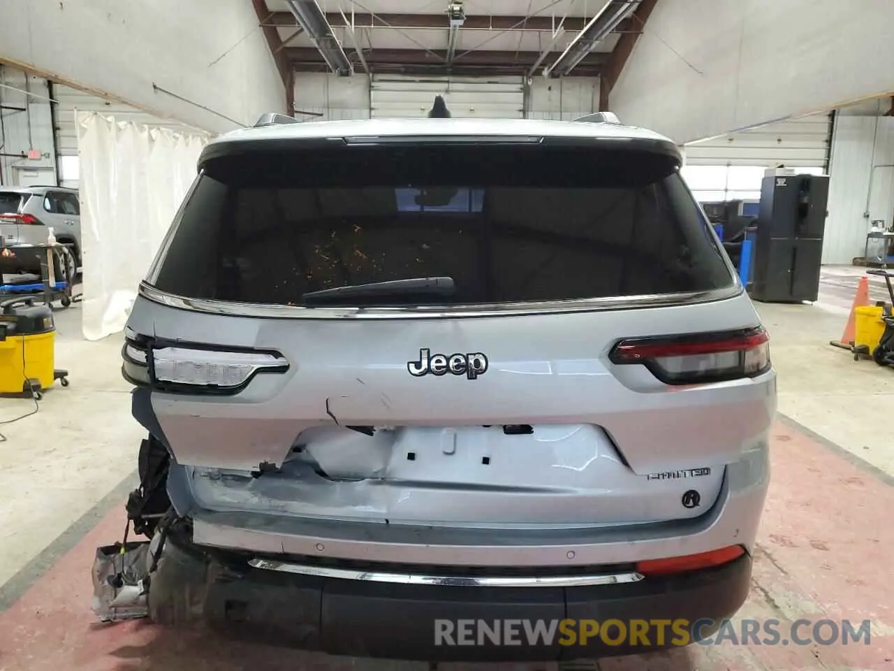 6 fotografías del automóvil dañado 1C4RJKBG0M8130202 JEEP GRAND CHER 2021