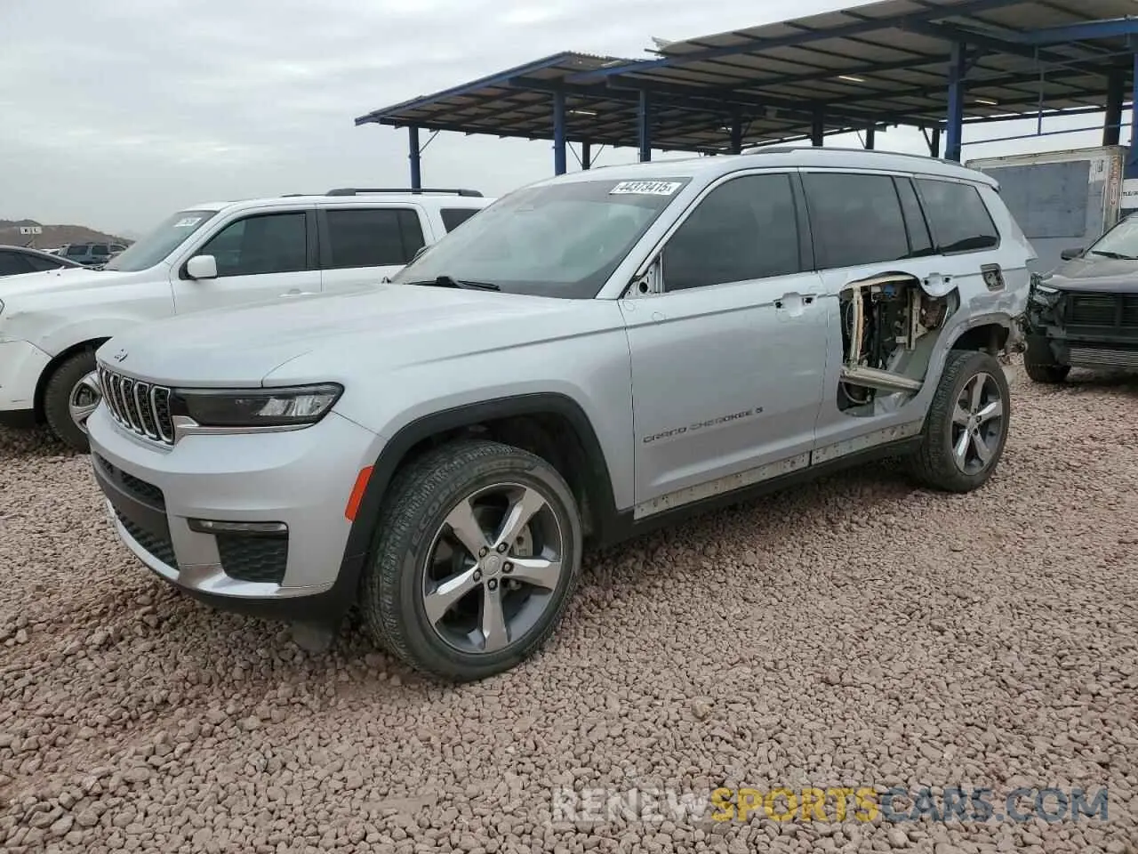 1 fotografías del automóvil dañado 1C4RJKBG0M8187936 JEEP GRAND CHER 2021