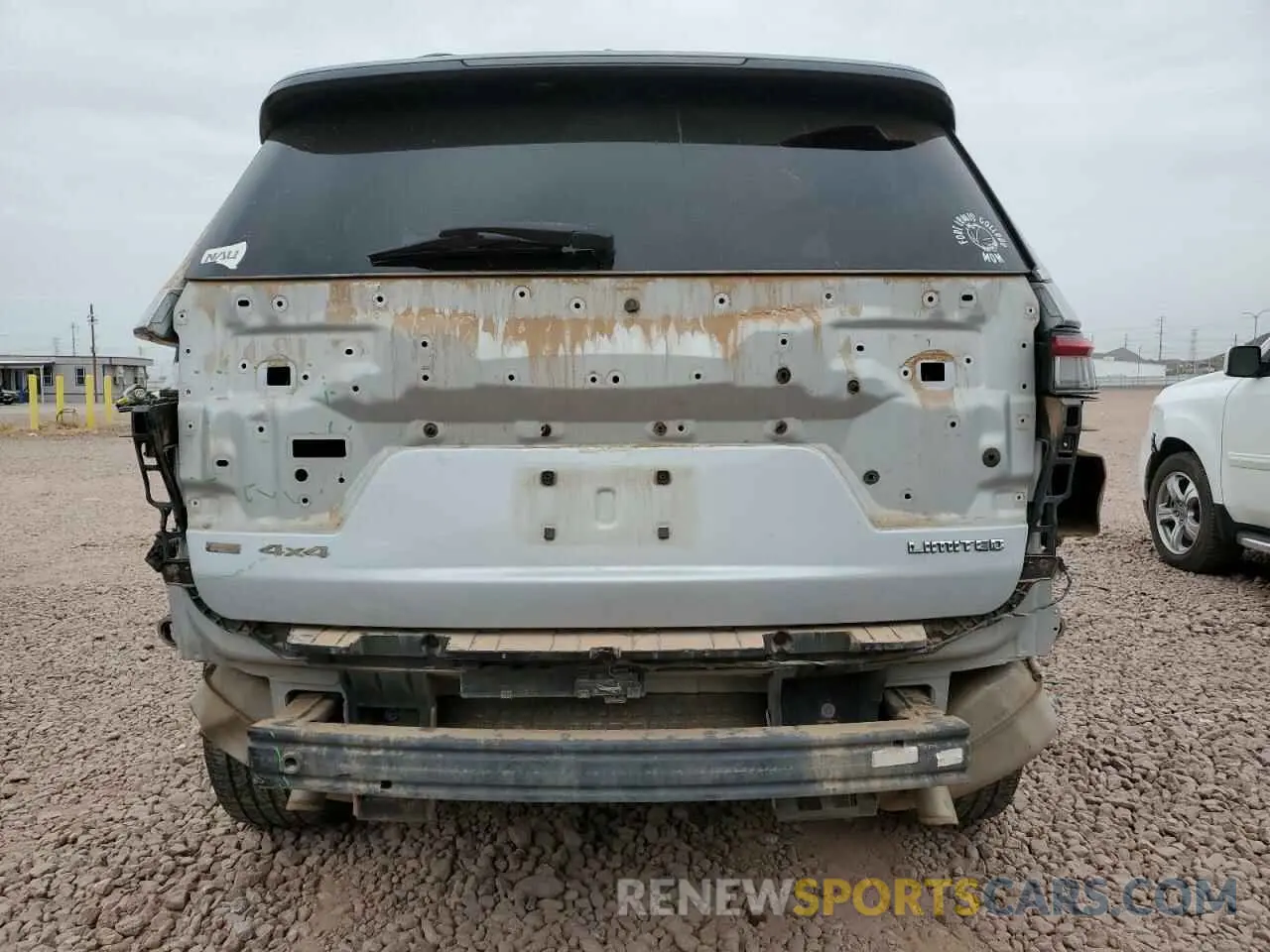 6 fotografías del automóvil dañado 1C4RJKBG0M8187936 JEEP GRAND CHER 2021