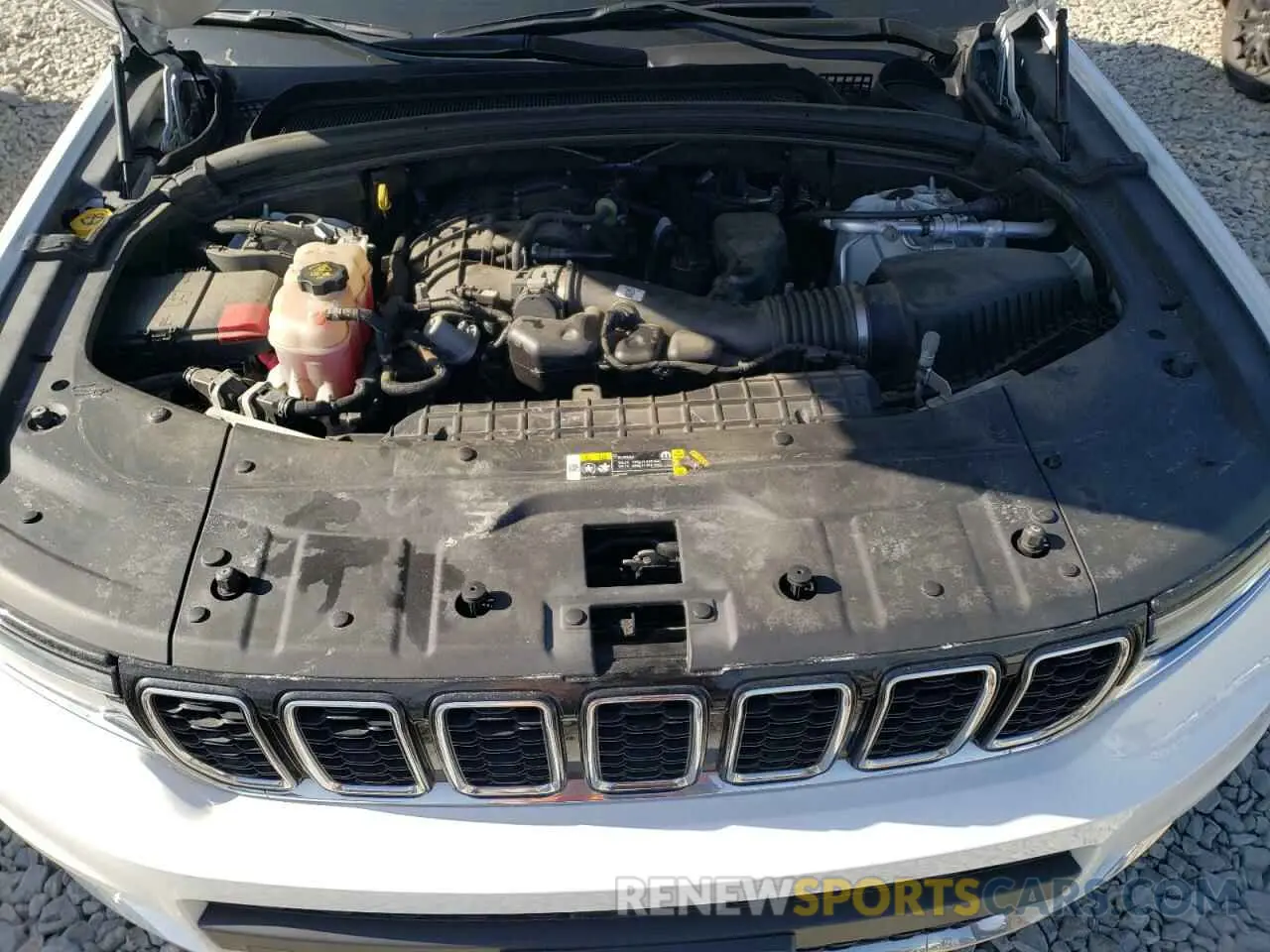 12 fotografías del automóvil dañado 1C4RJKBG1M8122237 JEEP GRAND CHER 2021