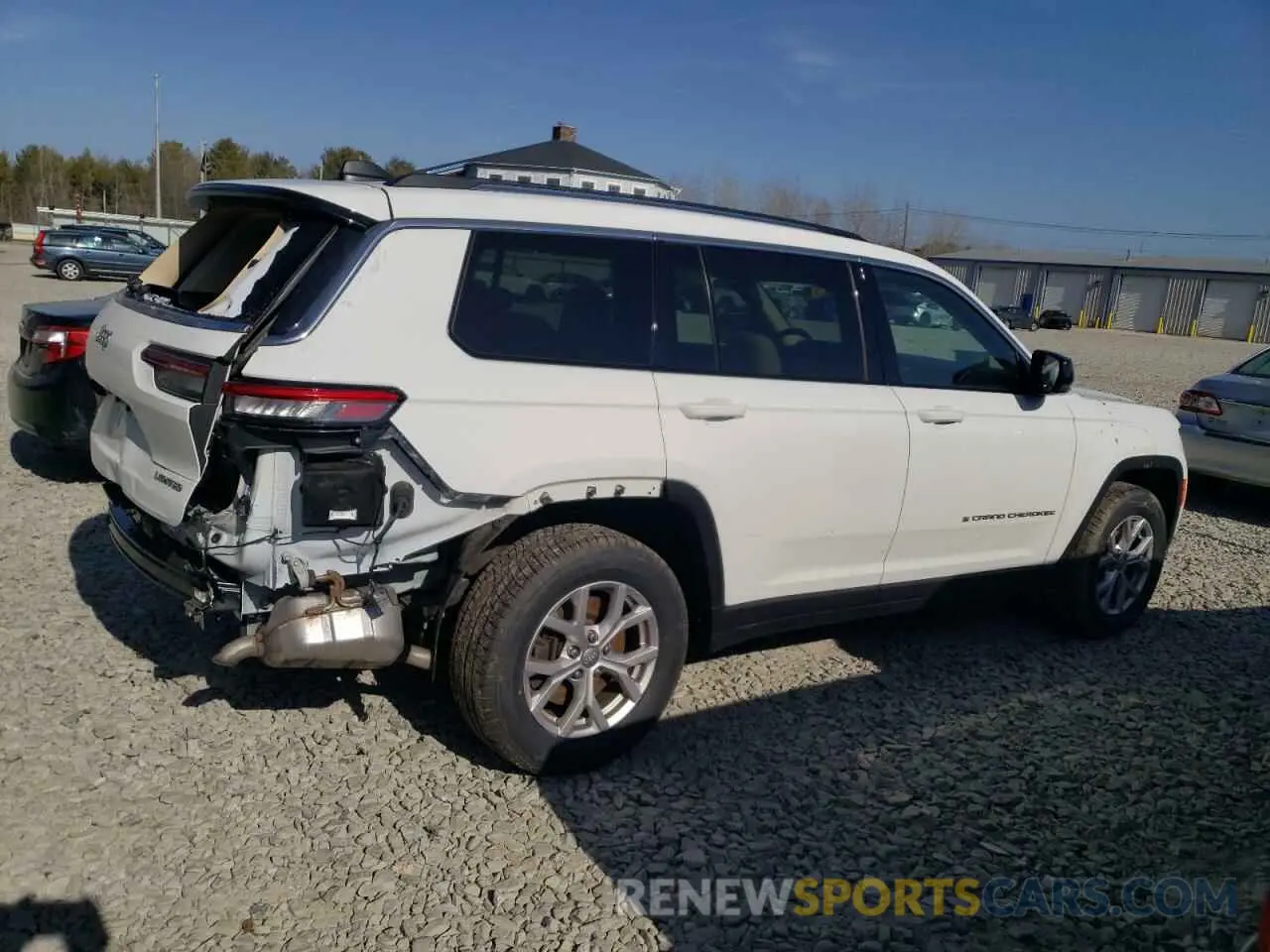 3 fotografías del automóvil dañado 1C4RJKBG1M8122237 JEEP GRAND CHER 2021