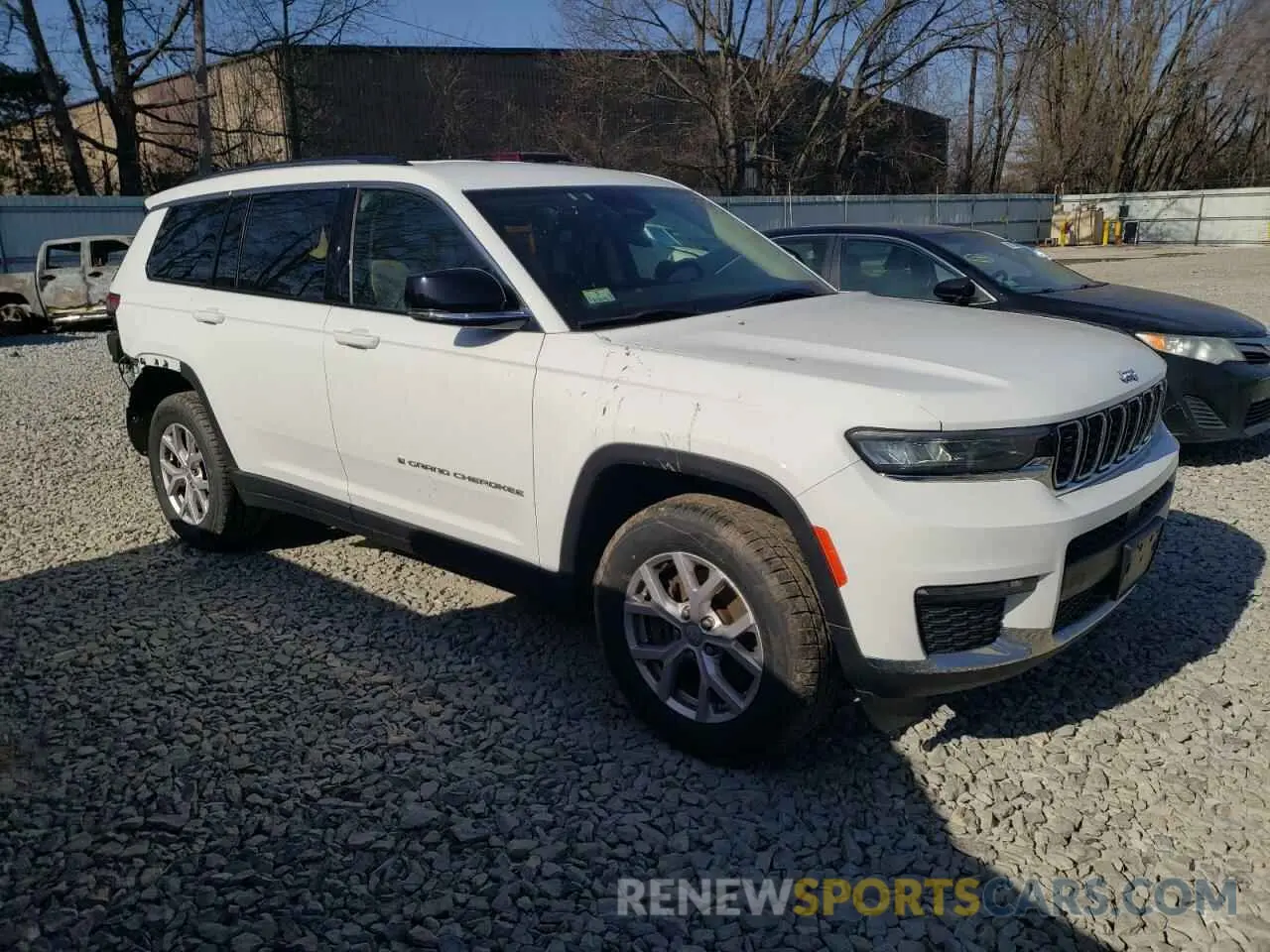 4 fotografías del automóvil dañado 1C4RJKBG1M8122237 JEEP GRAND CHER 2021