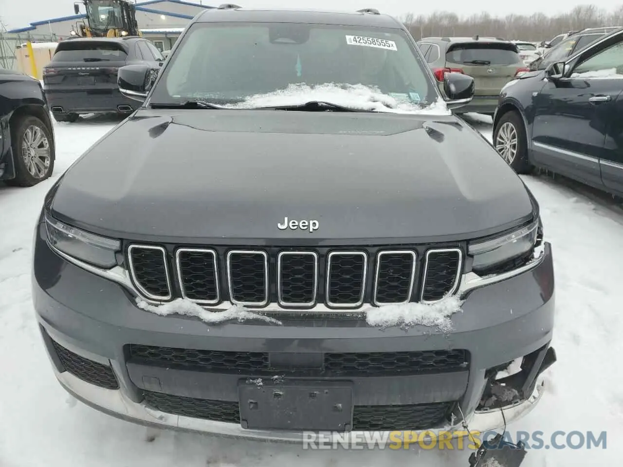 5 fotografías del automóvil dañado 1C4RJKBG1M8196435 JEEP GRAND CHER 2021